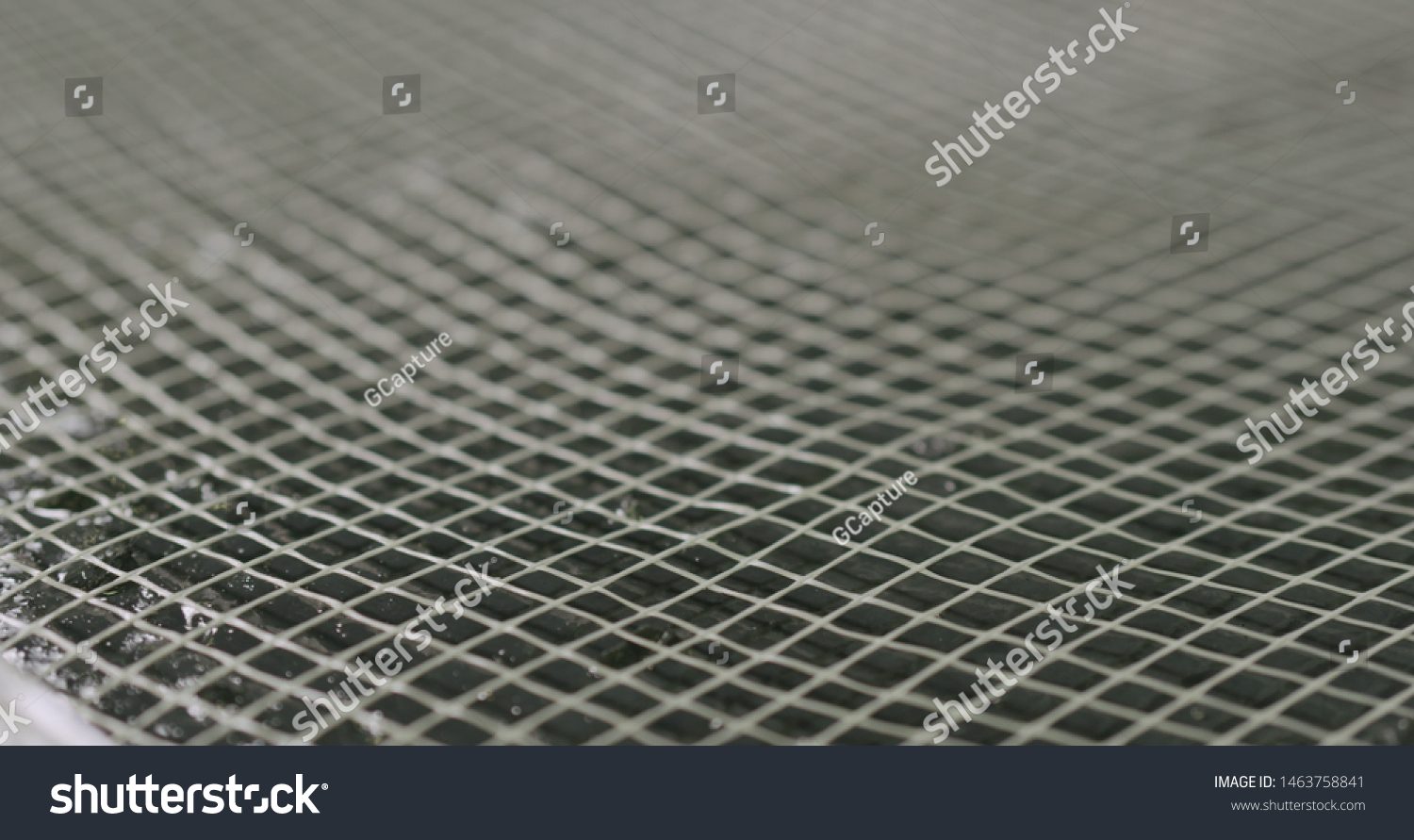 Fiber Grid Reinforce Concrete Countertop Stock Photo Edit Now