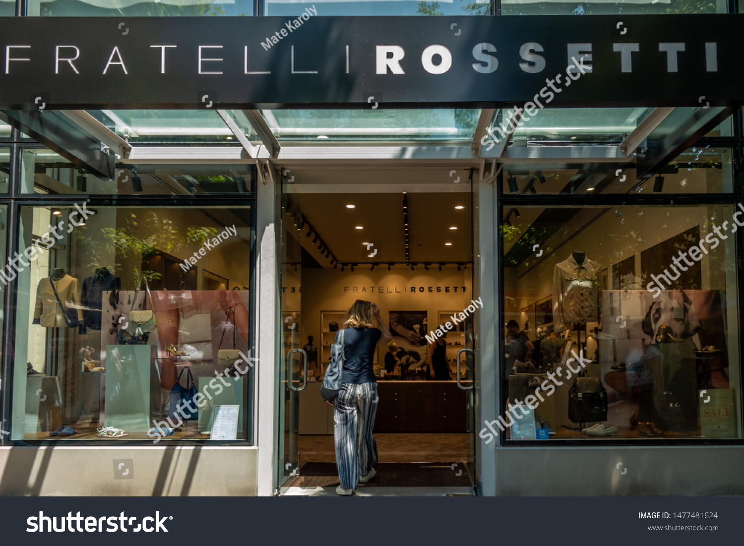 Fidenza Italy 08082019 Fratelli Rossetti Store Stock Photo (Edit Now)  1477481624
