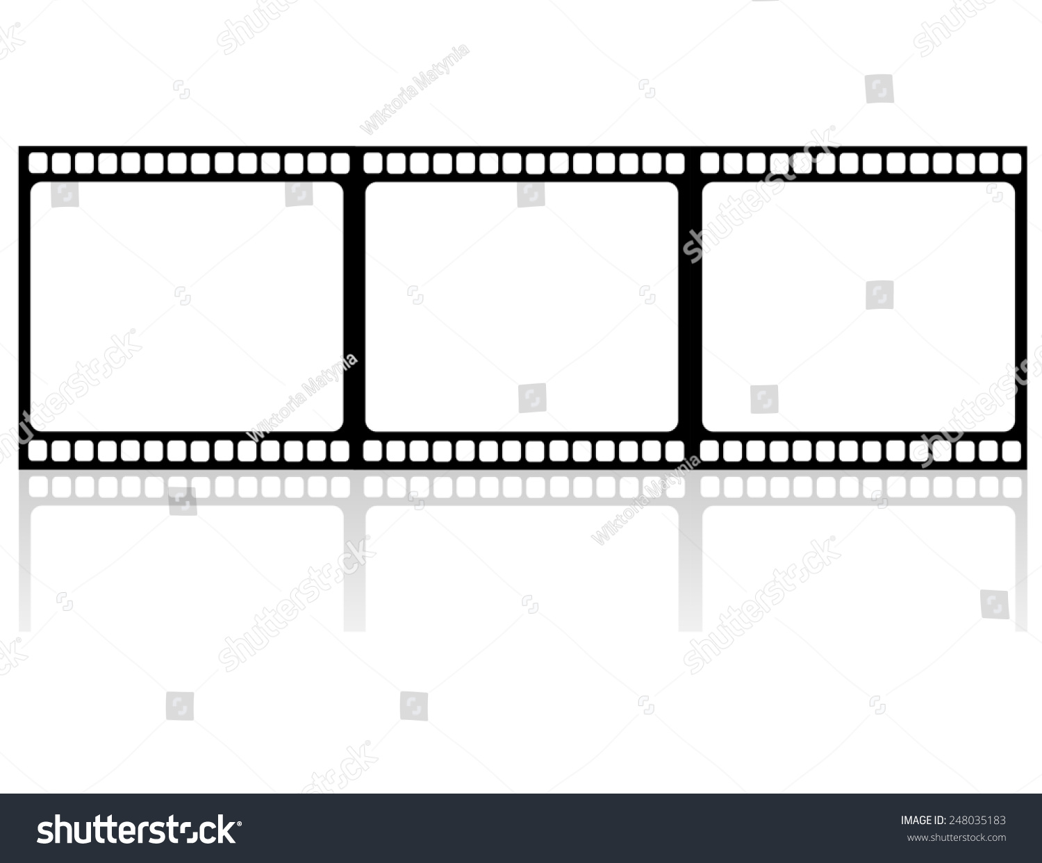 Film Reel Illustration Isolated Stock Illustration 248035183 | Shutterstock