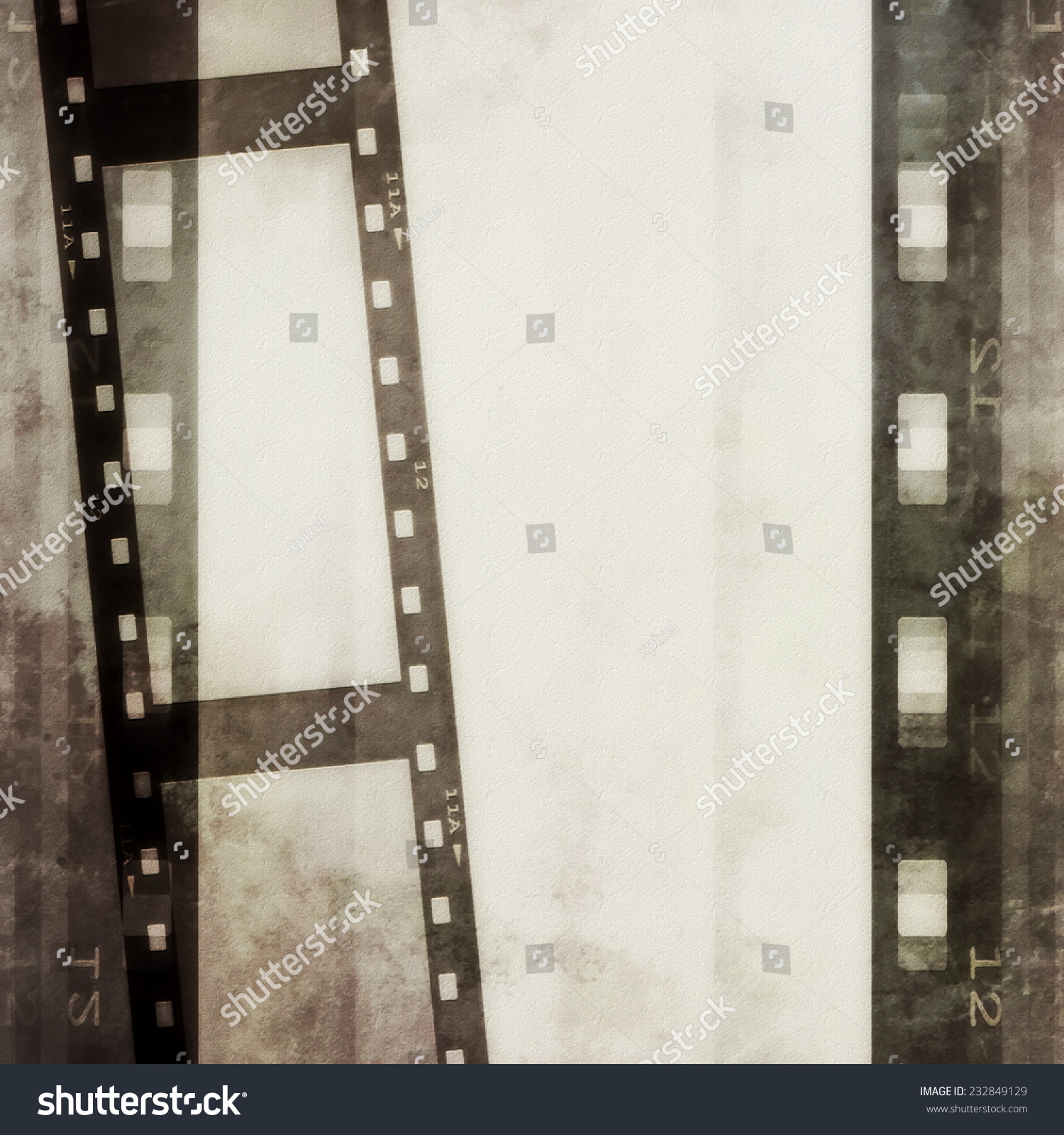 Film Strip Background Texture Stock Illustration 232849129 | Shutterstock