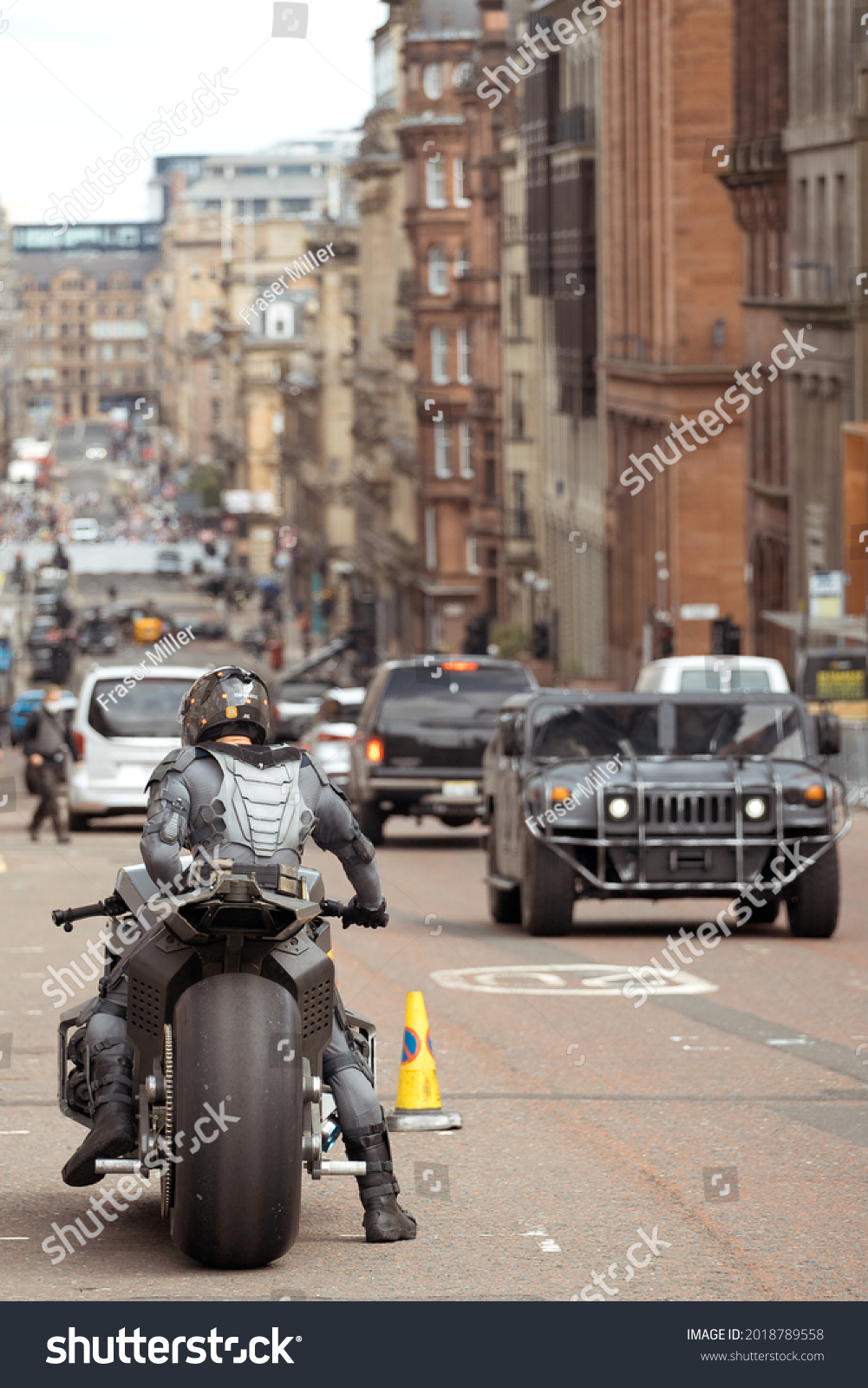 Filming Flash Movie Batman On His Stock Photo 2018789558 | Shutterstock