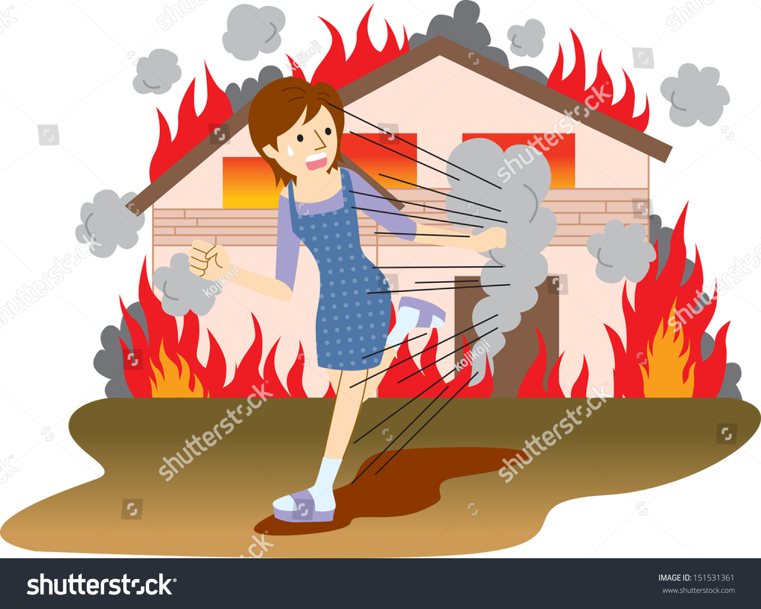 Fire Stock Illustration 151531361 - Shutterstock