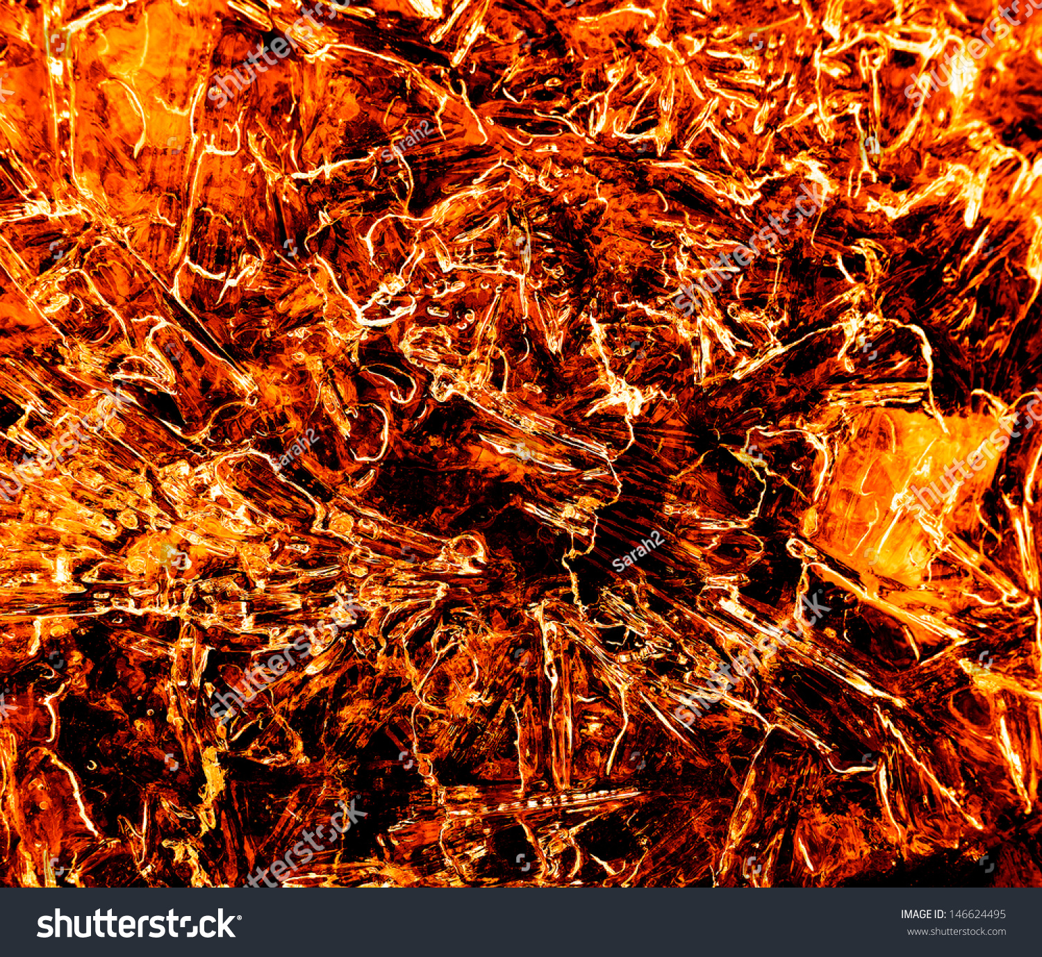 Fire Ice Background Stock Photo Edit Now