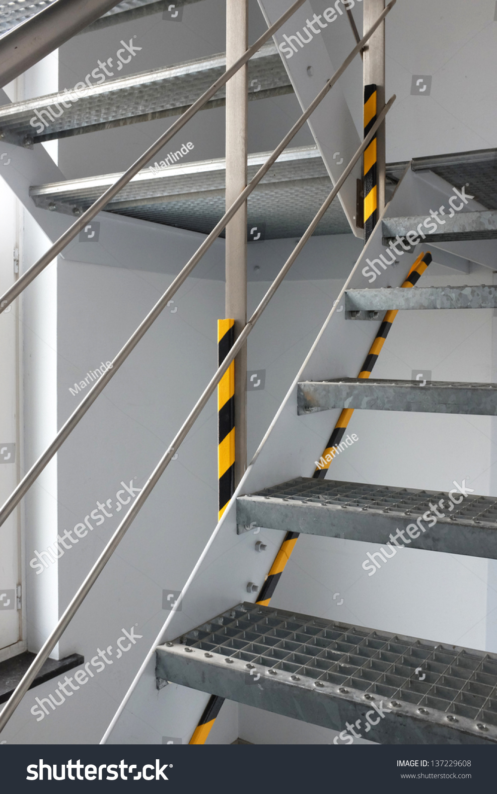 Fire Escape Building Stock Photo (Edit Now) 137229608