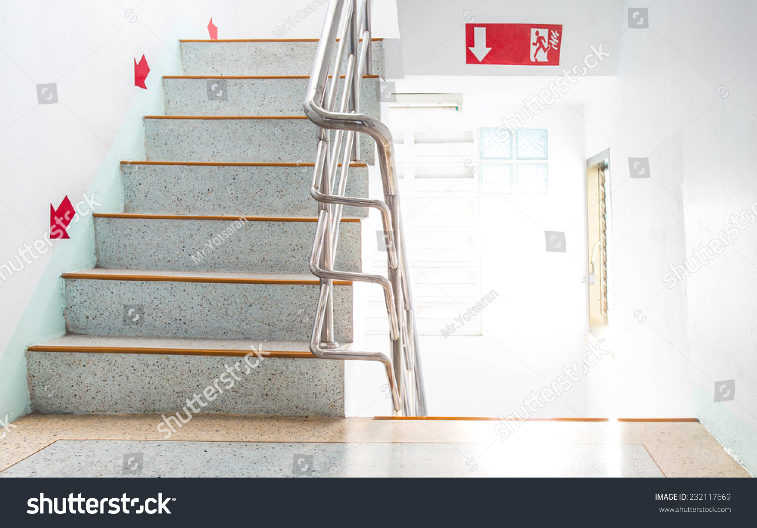 Emergency Stair Stock Photos, Images & Photography 