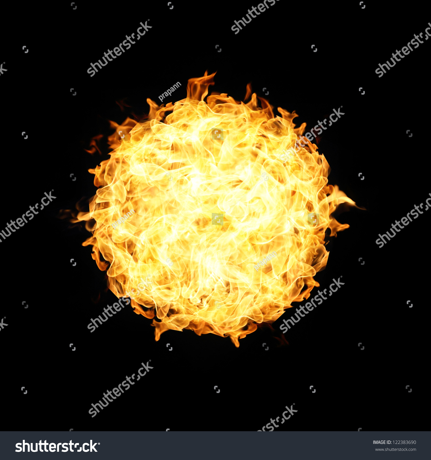 Fireball Stock Photo 122383690 : Shutterstock