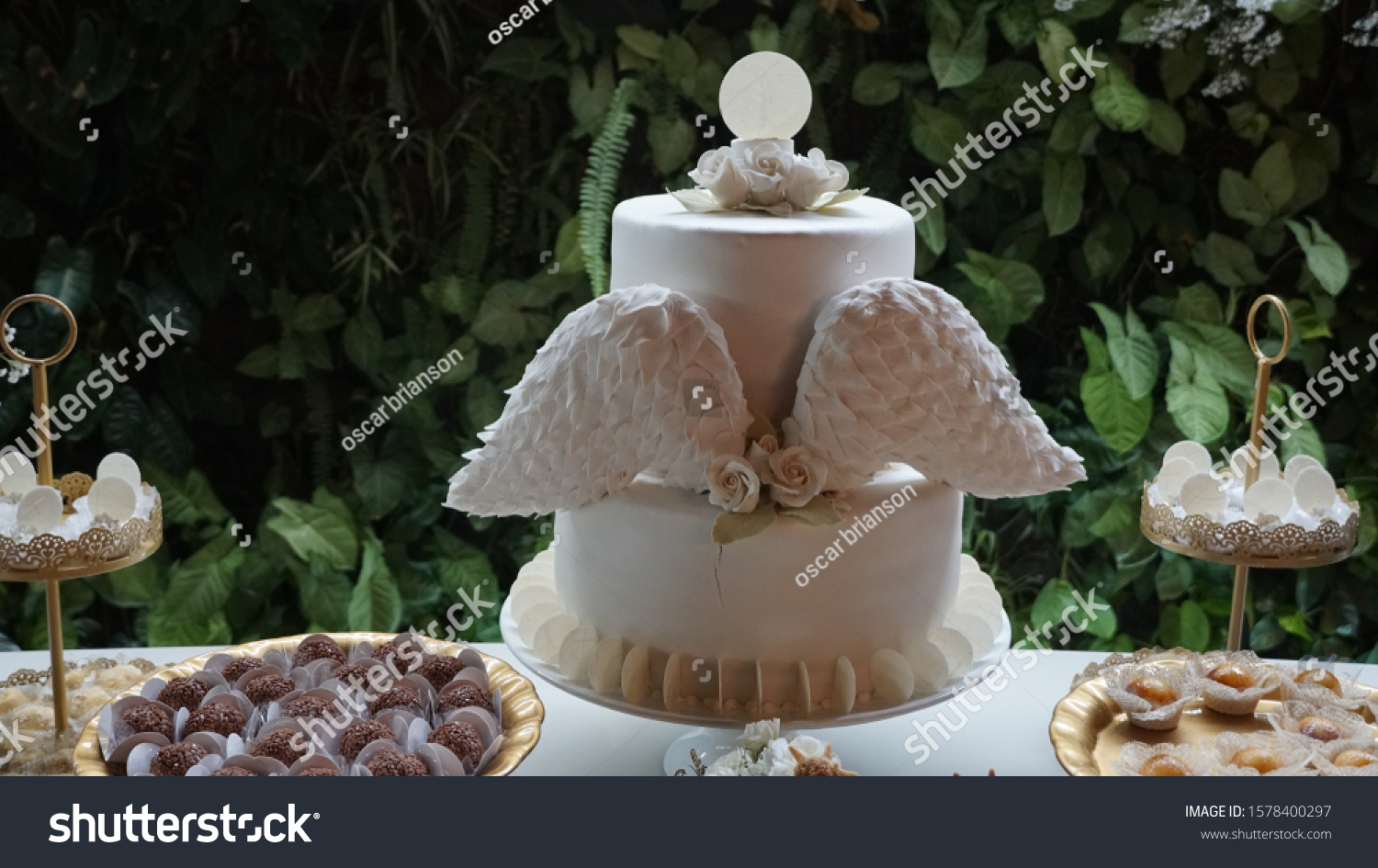 First Communion Cake Decoration Stock Photo Edit Now 1578400297