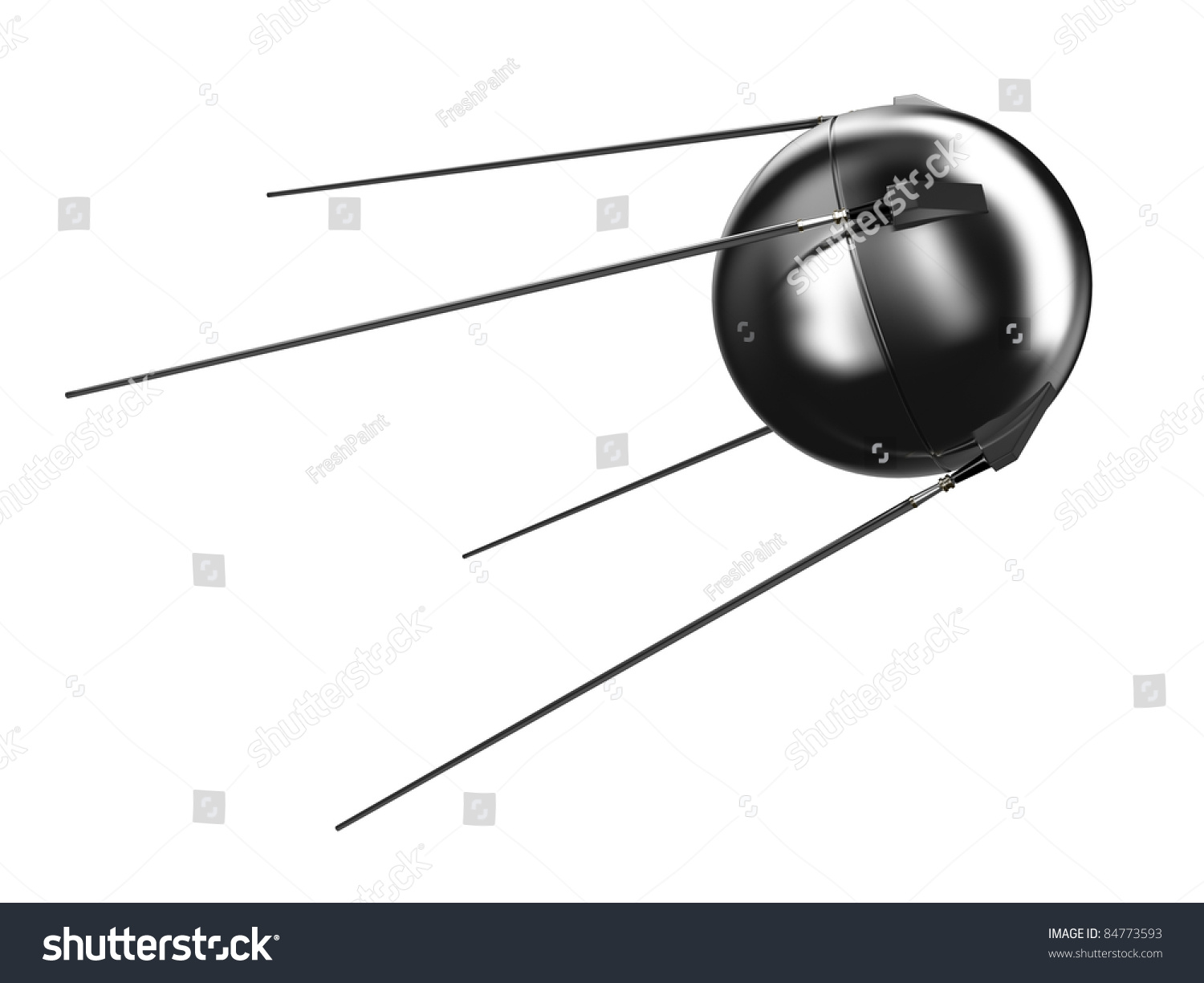 First Satellite Soviet Union Stock Illustration 84773593 | Shutterstock