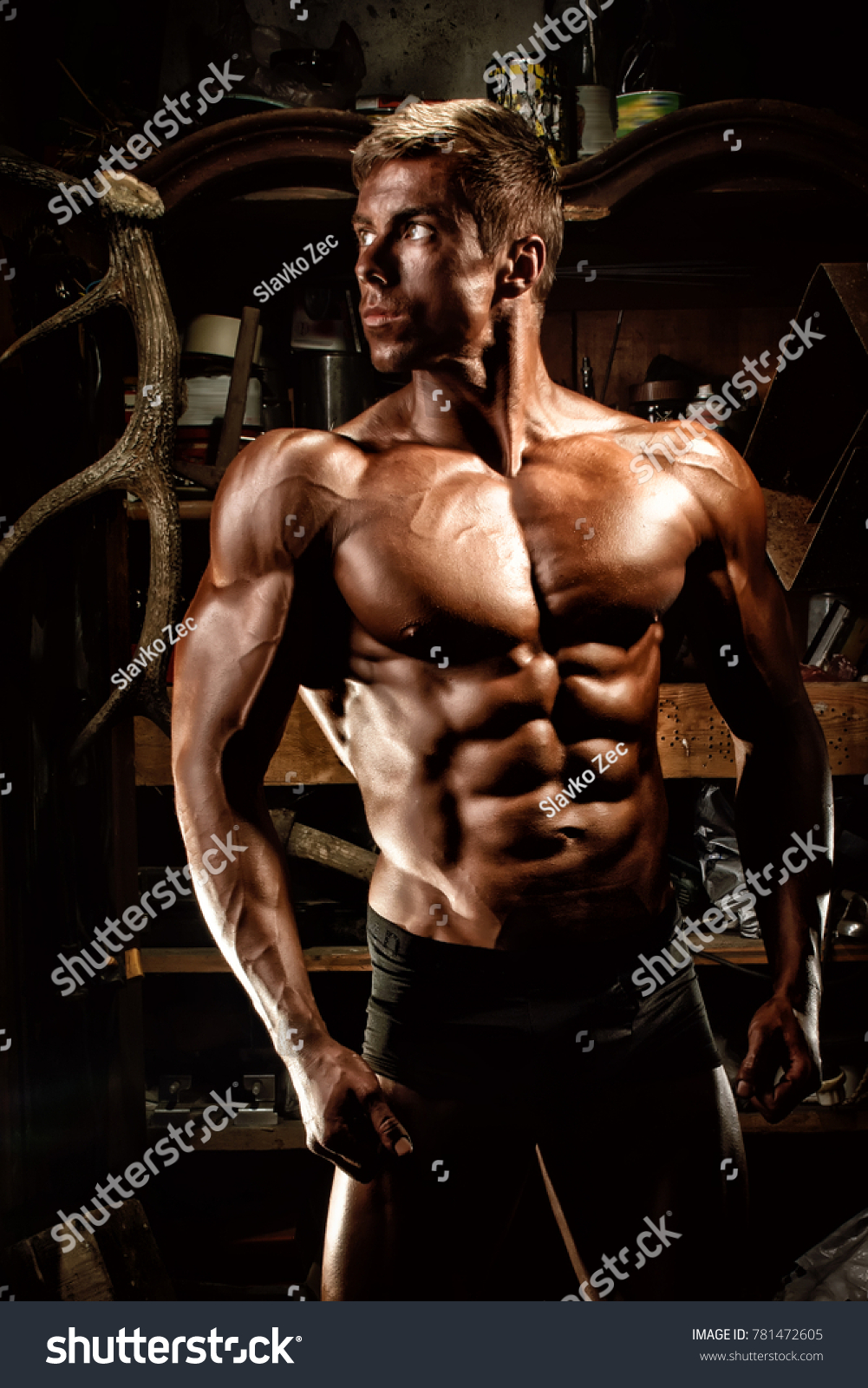 Fitness Male Model Physique Modelsexy Man Shutterstock