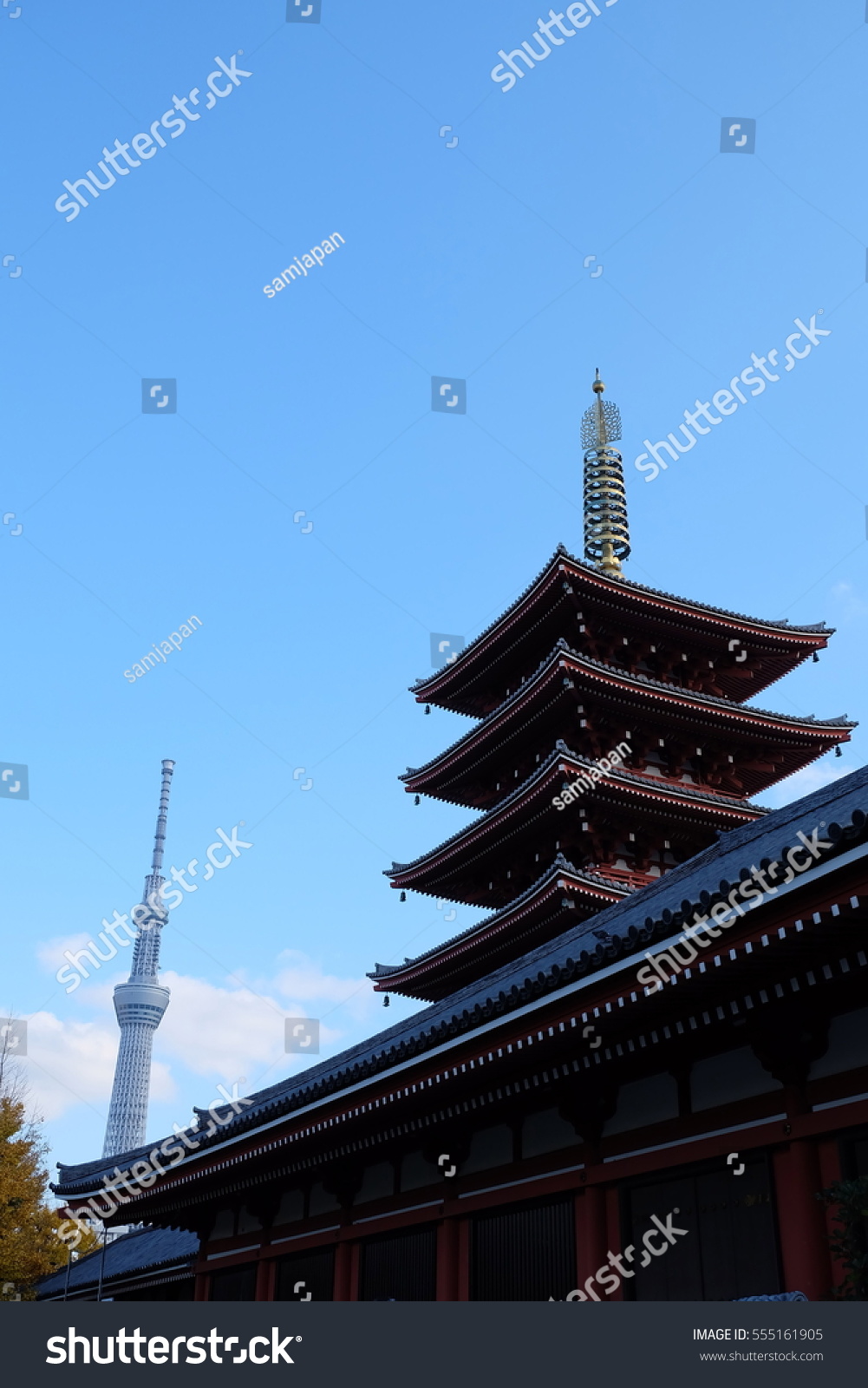 Fivestory Pagoda Tokyo Sky Tree Stock Photo Edit Now