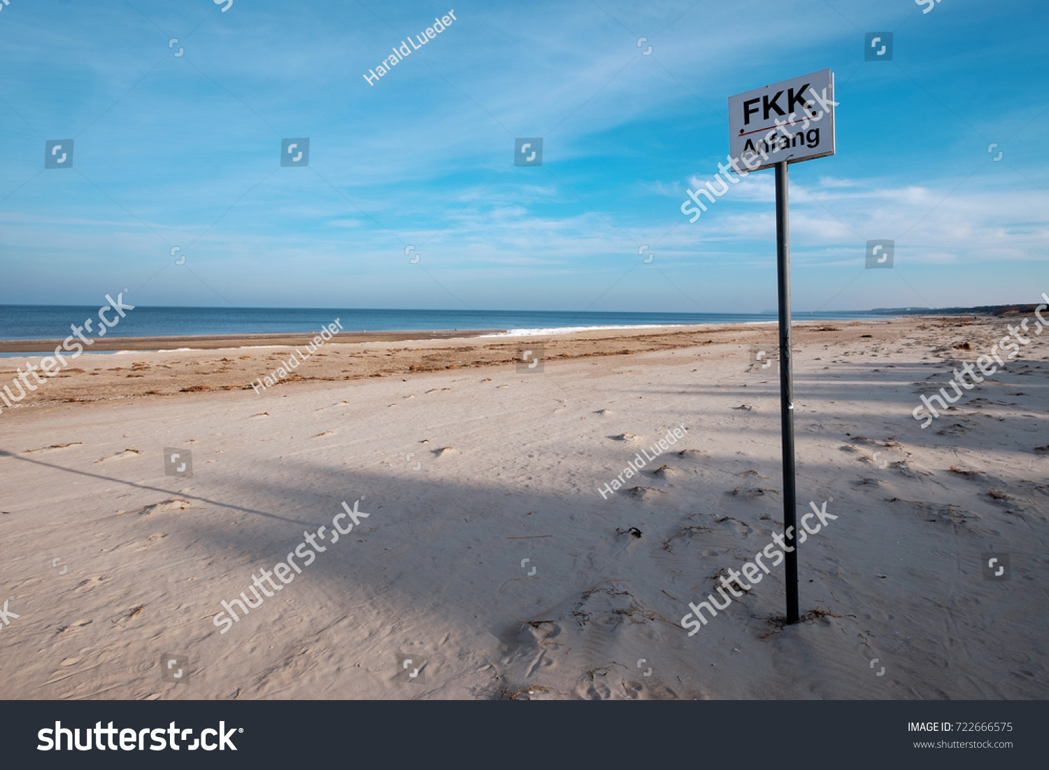 Fkk Anfang Nudism Area Here On Stock Photo Shutterstock