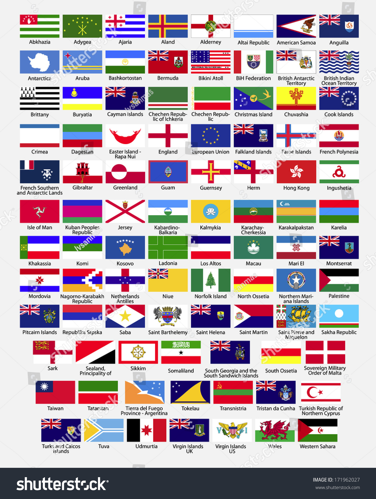 Flags Of The World, Dependencies, Provinces, Islands, Territories 