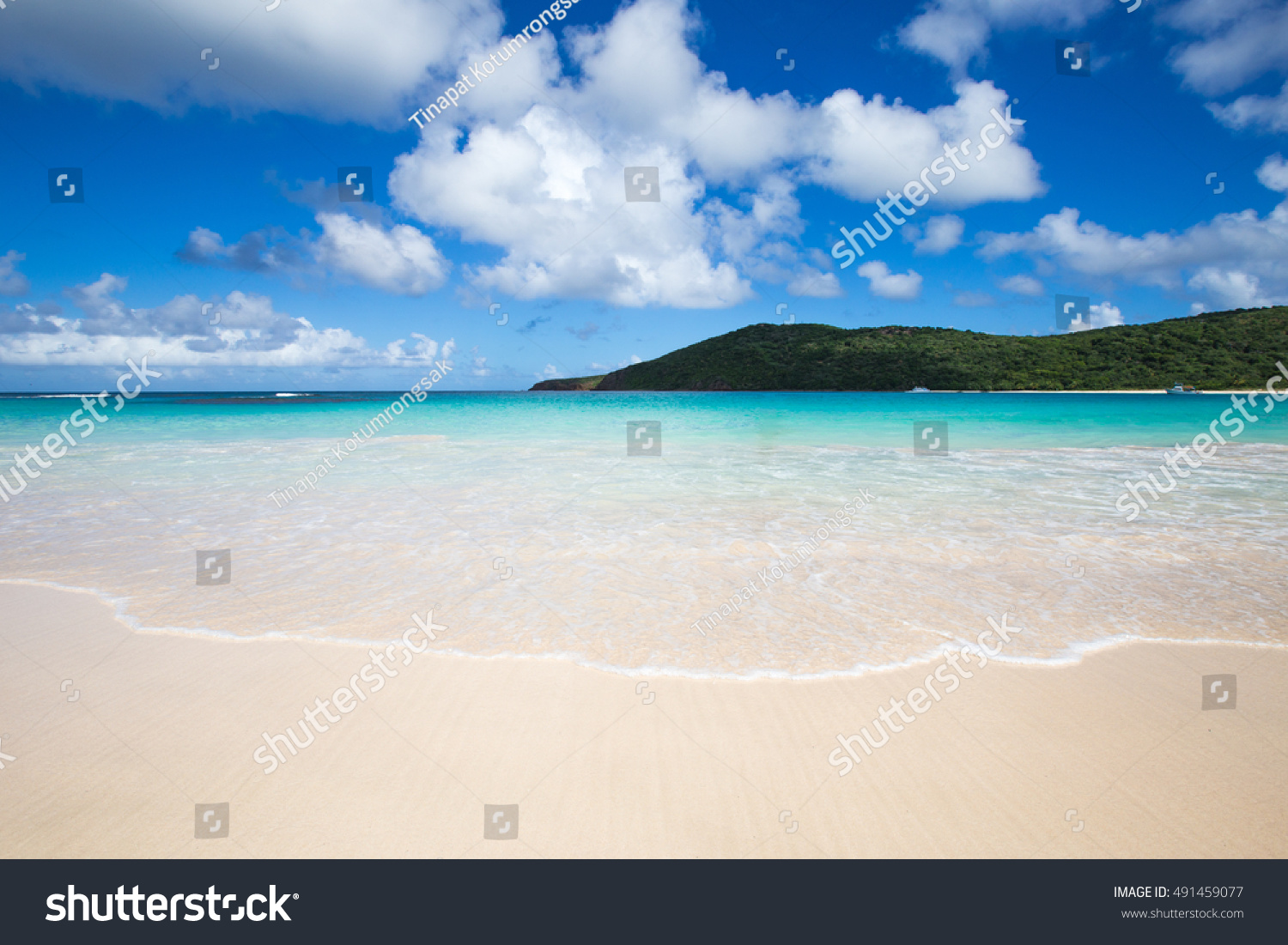 Flamenco Beach Culebra Puerto Rico Stock Photo Edit Now