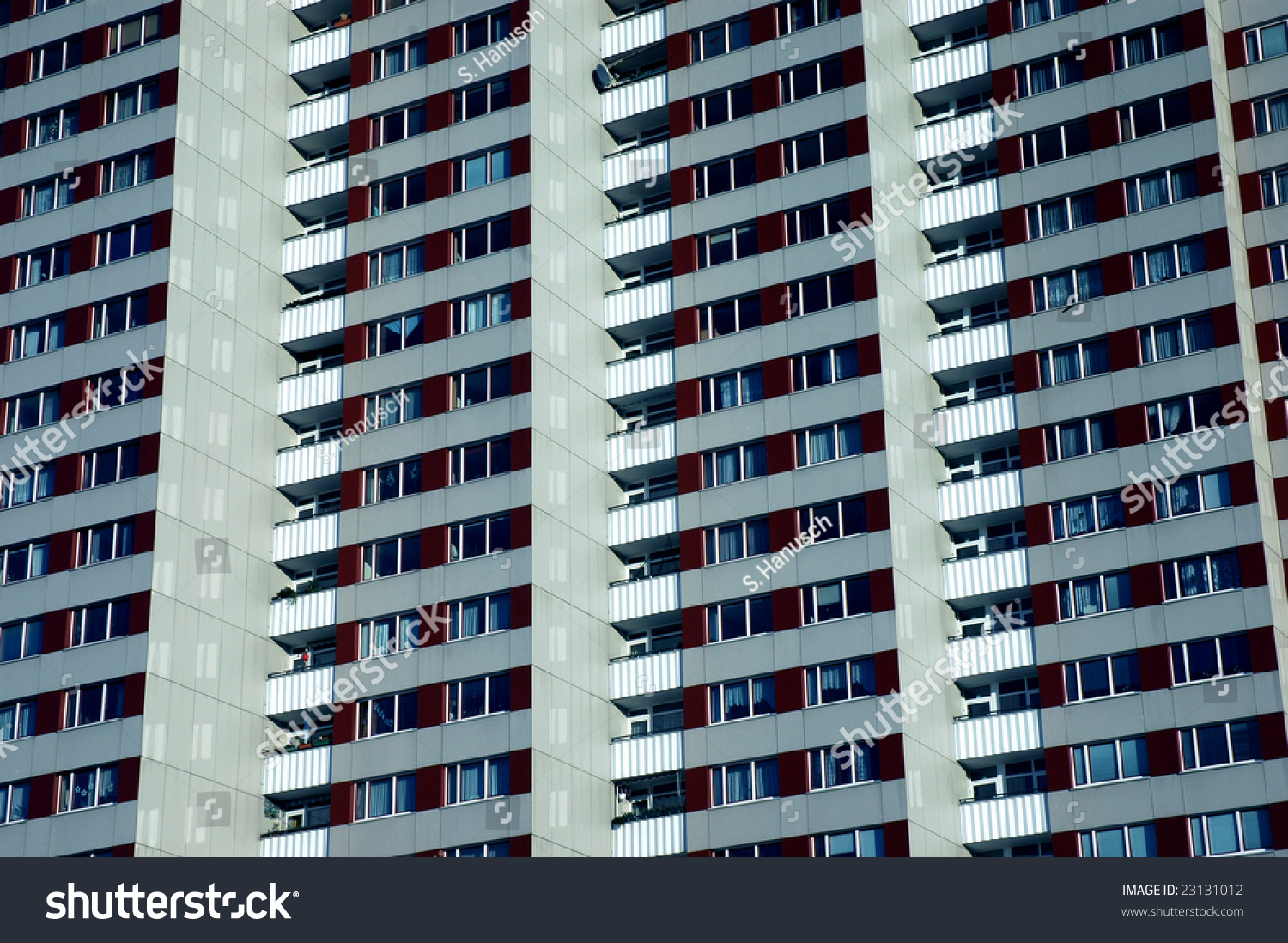 Flats In A Skyscraper Stock Photo 23131012 : Shutterstock