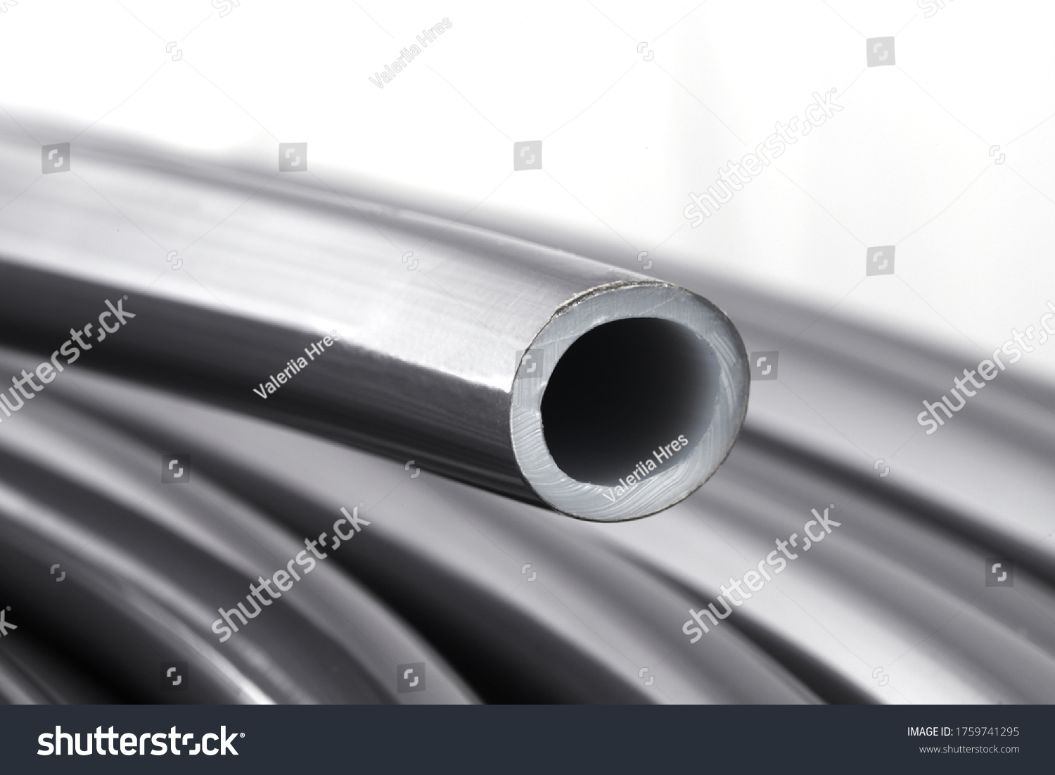 Flexible Pipe On Underfloor Heating Made Stock Photo Edit Now