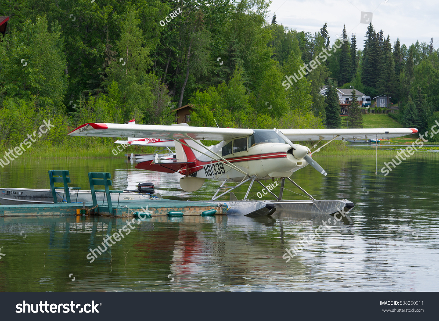 Float Planes Sea Planes Dock Bay Stock Photo (Edit Now) 538250911