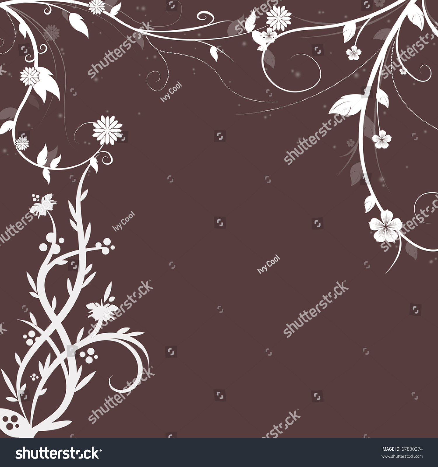 Floral Background Stock Illustration 67830274