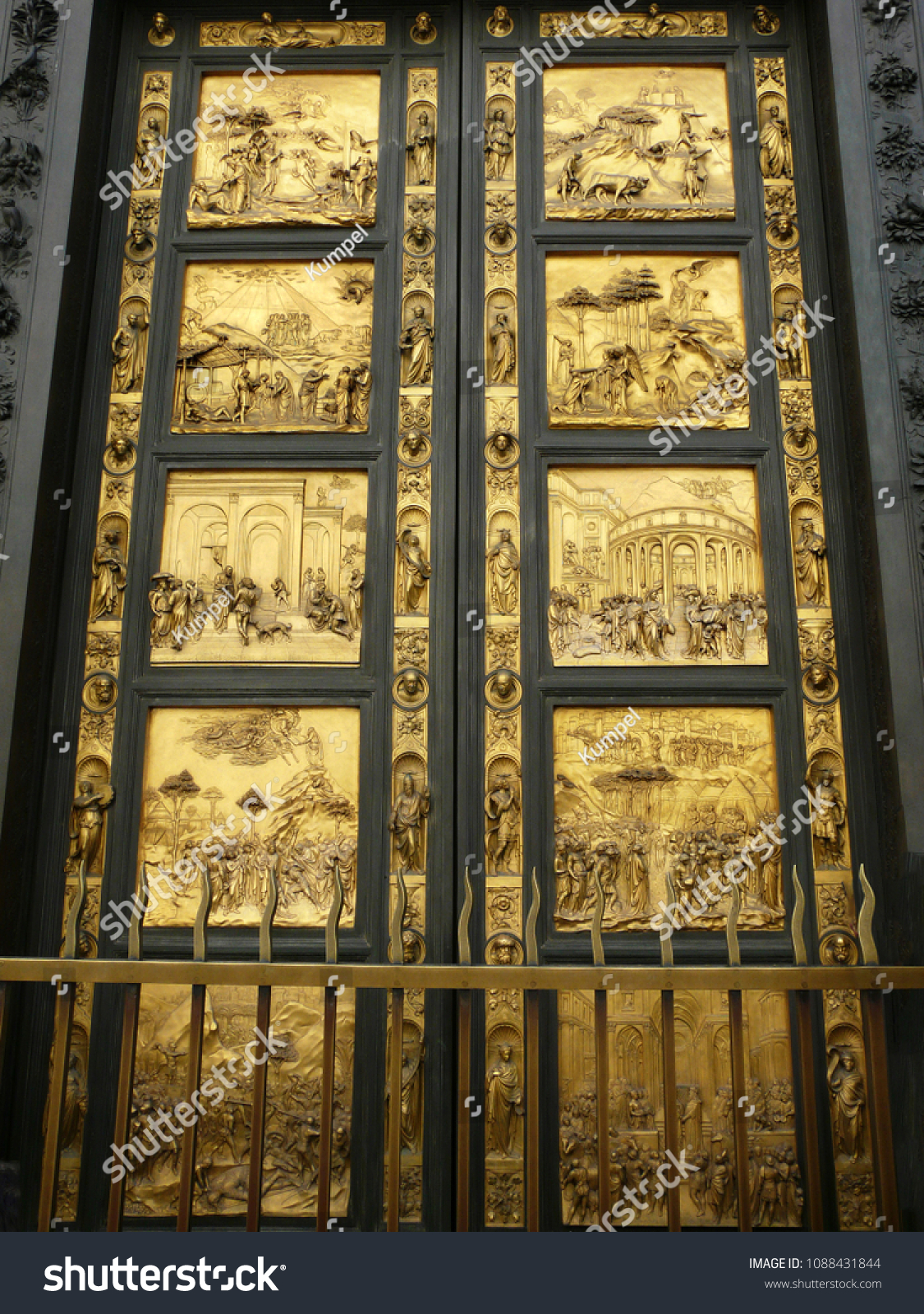 Florence Italy 05202016 Florence Baptistery East Stock Photo Edit