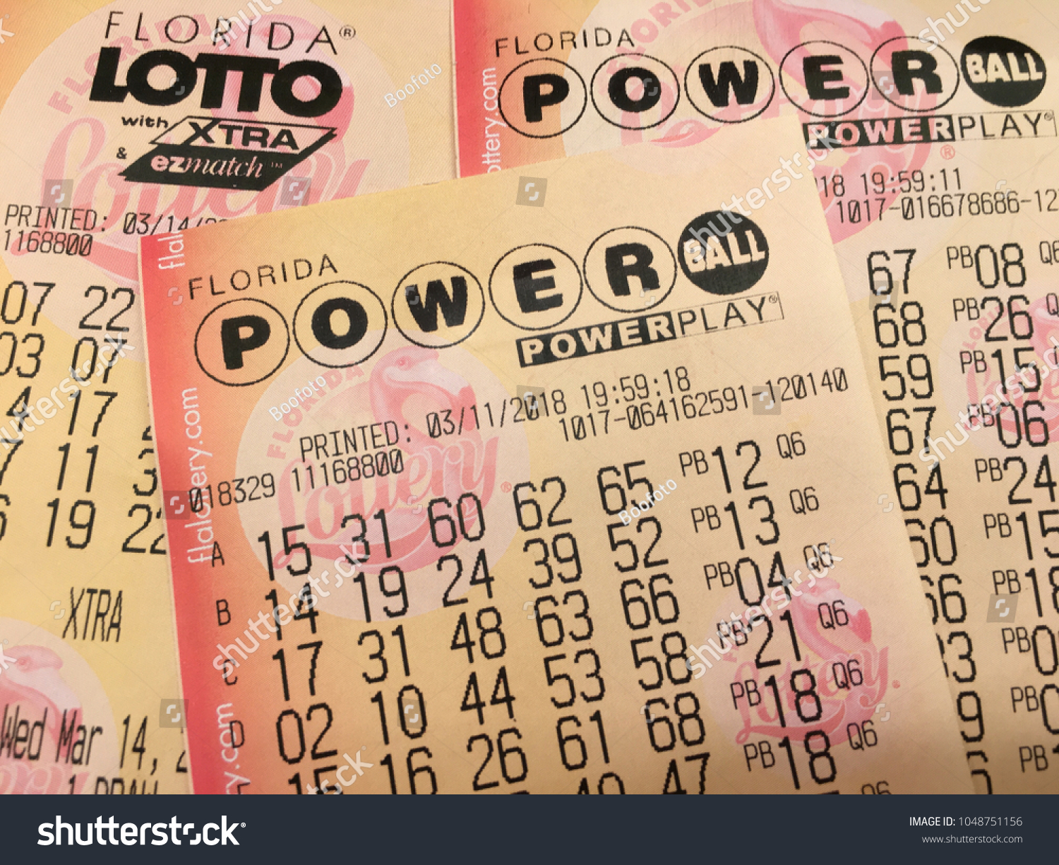 lotto ticket powerball