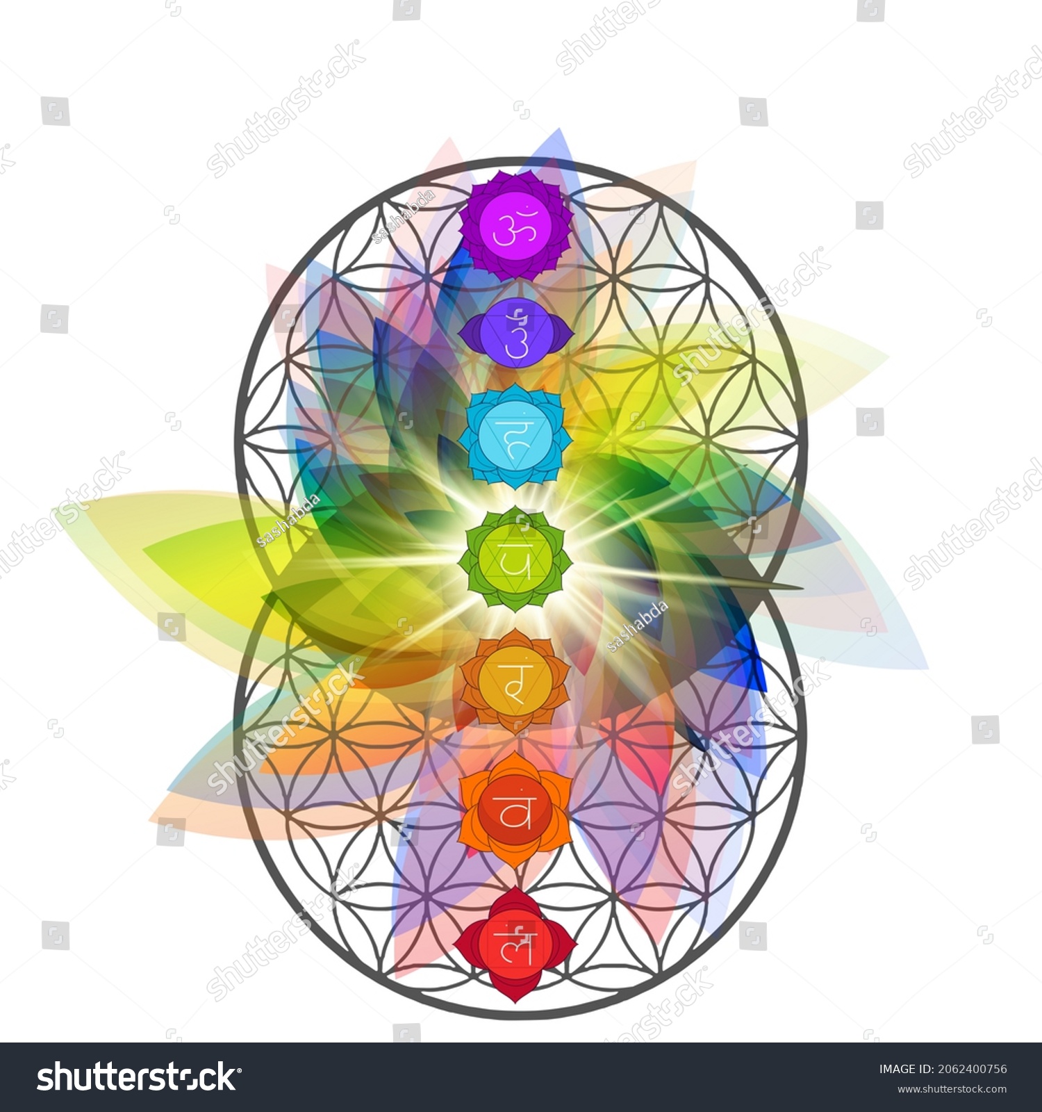 312 Life 7 chakras Images, Stock Photos & Vectors | Shutterstock