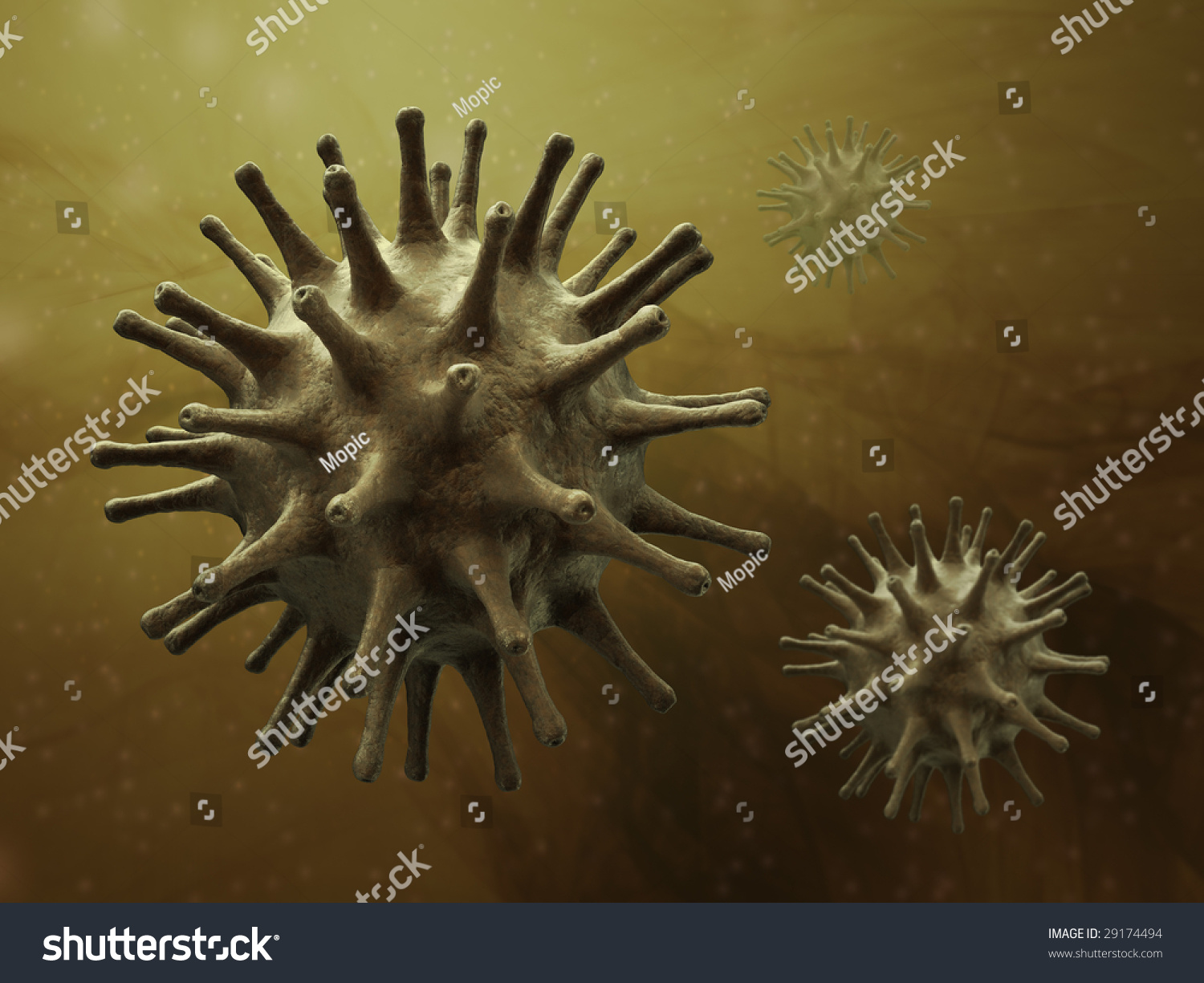 Flu Virus Illustration Stock Illustration 29174494 - Shutterstock