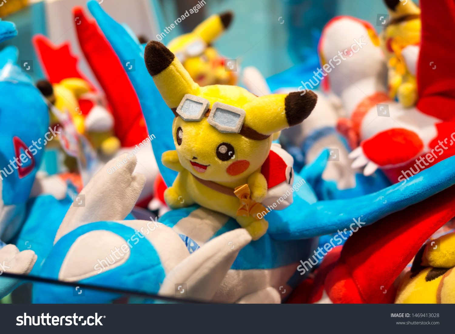 Flying Pikachu Pokemon Store Kyoto Japan Stock Photo Edit Now