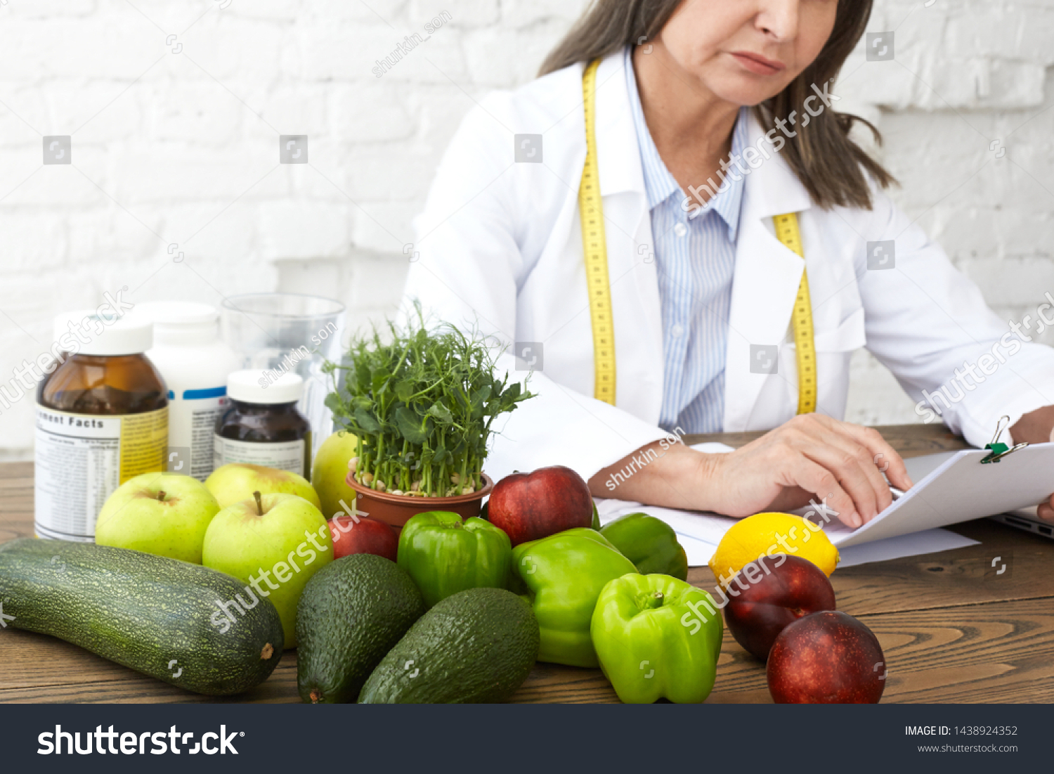 Food Nutrition Health Wellbeing Dietology Concept Stock Photo 