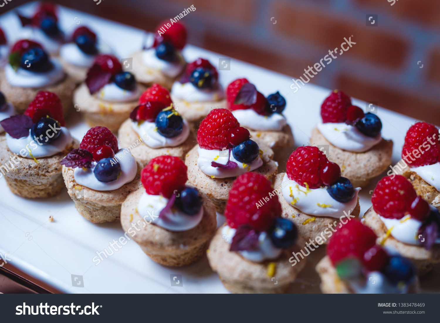 Food Photography Fb Decoration Desserts Stock Photo Edit Now