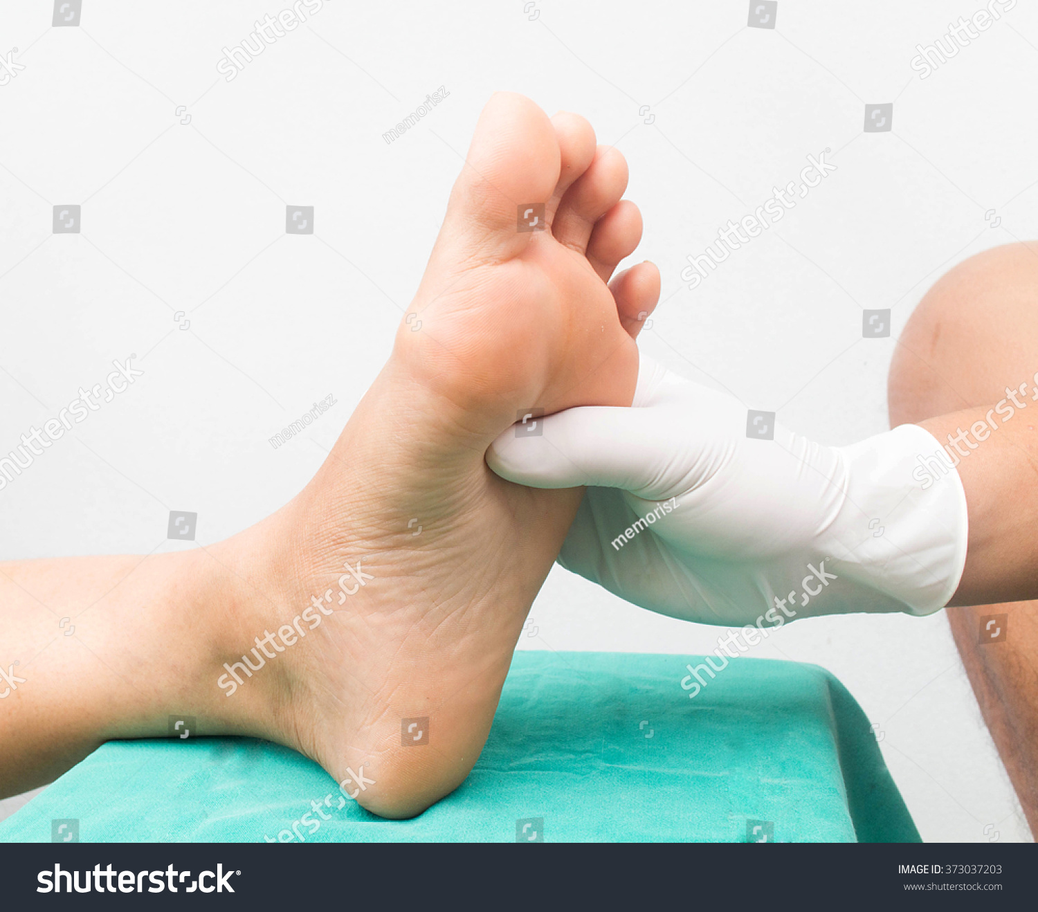 Foot Care Diabetic Neuropathy Stock Photo 373037203 : Shutterstock