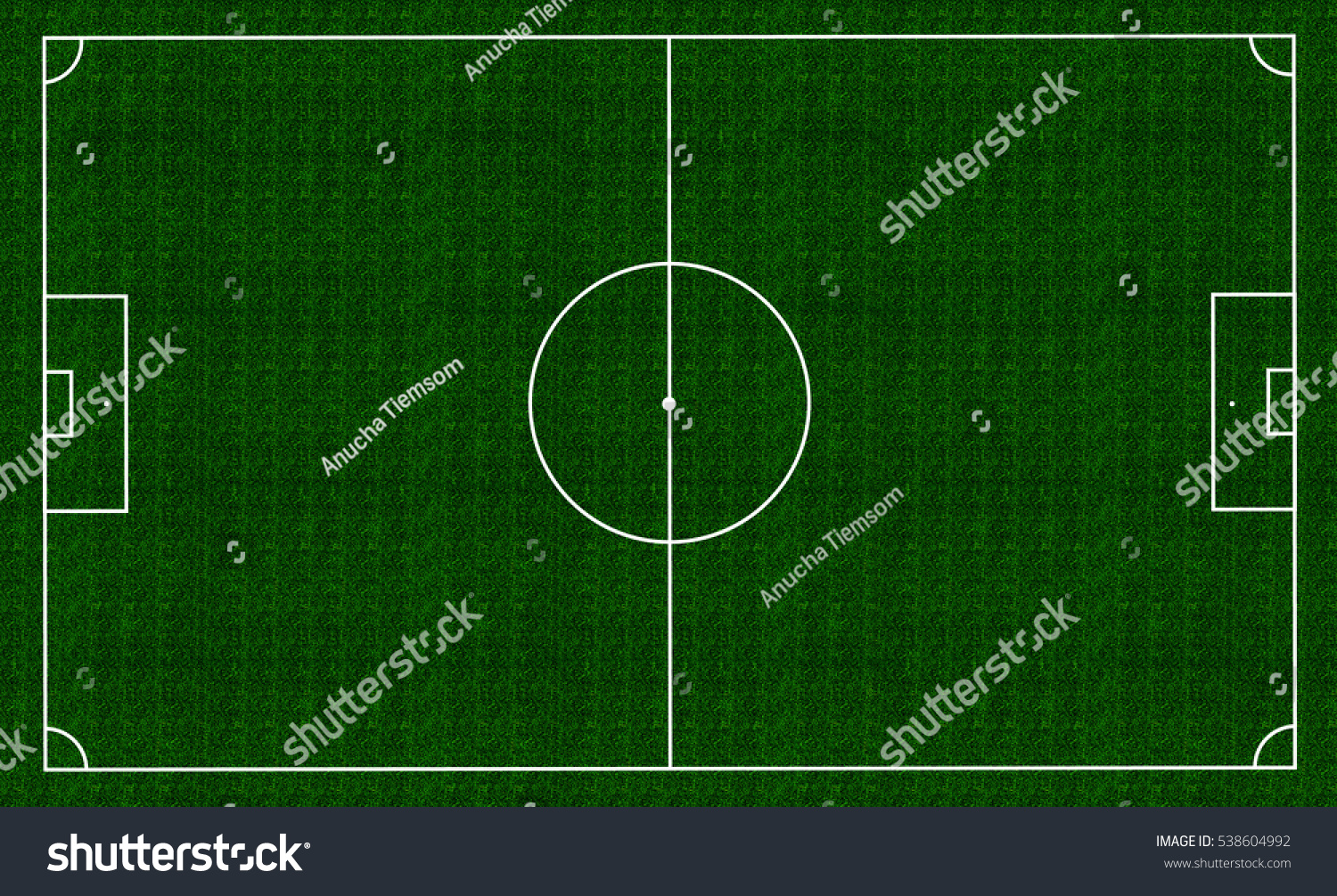 Football Field Soccer Field Texture Background Stock Photo 538604992 ...