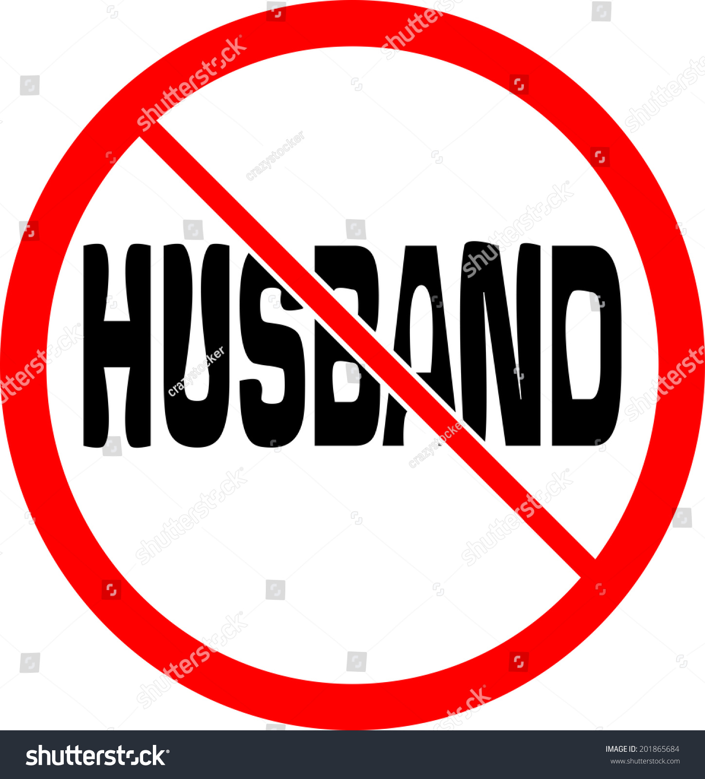 No husbands allowed
