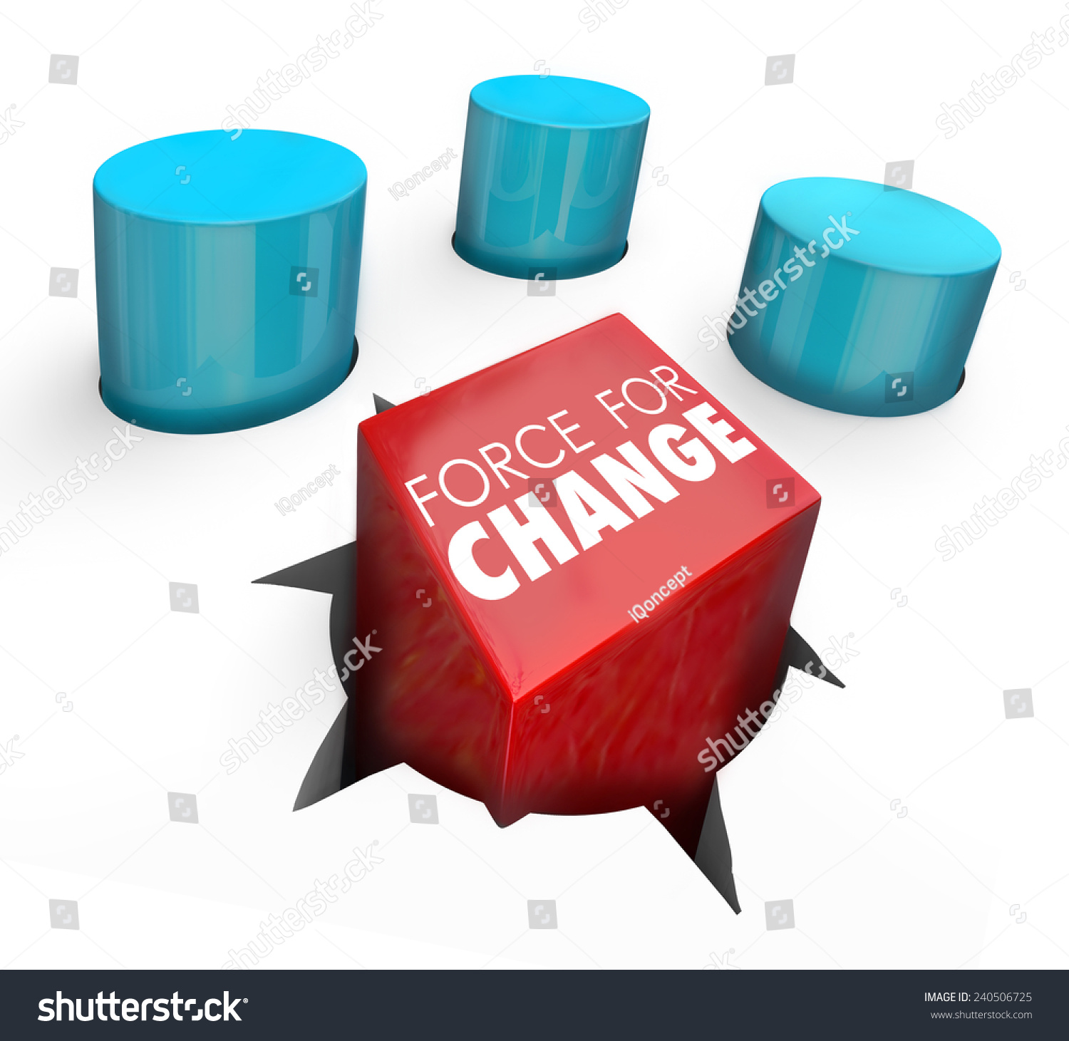 force-change-words-on-square-peg-stock-illustration-240506725
