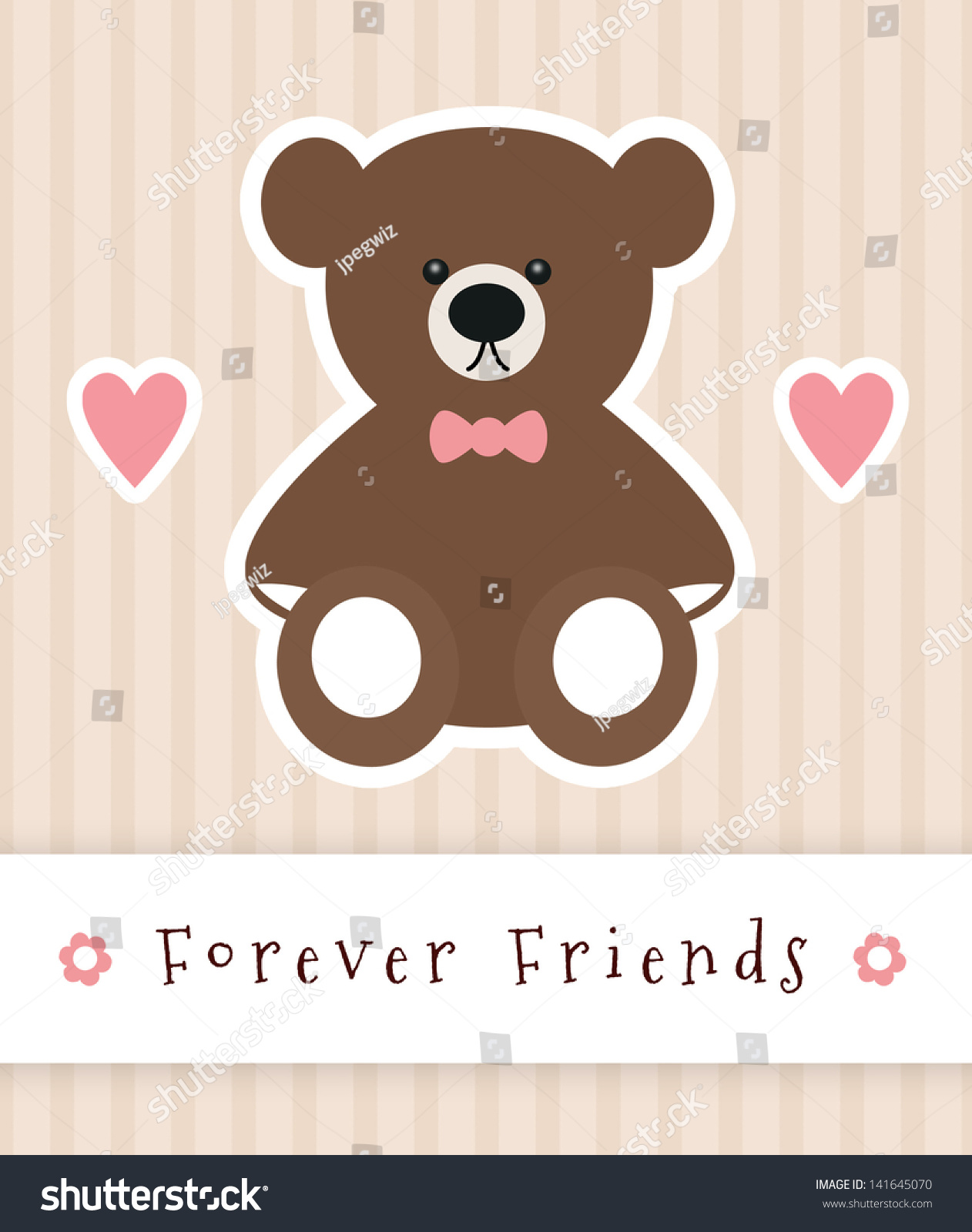 forever friends teddy bear