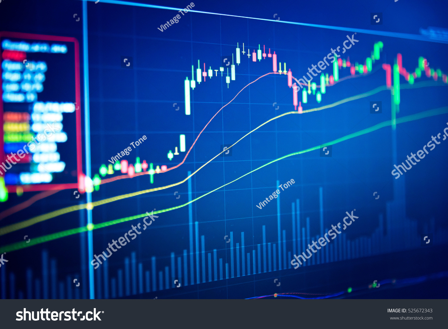 Forex Market Background Trading On Currency Stock Photo Edit Now - 