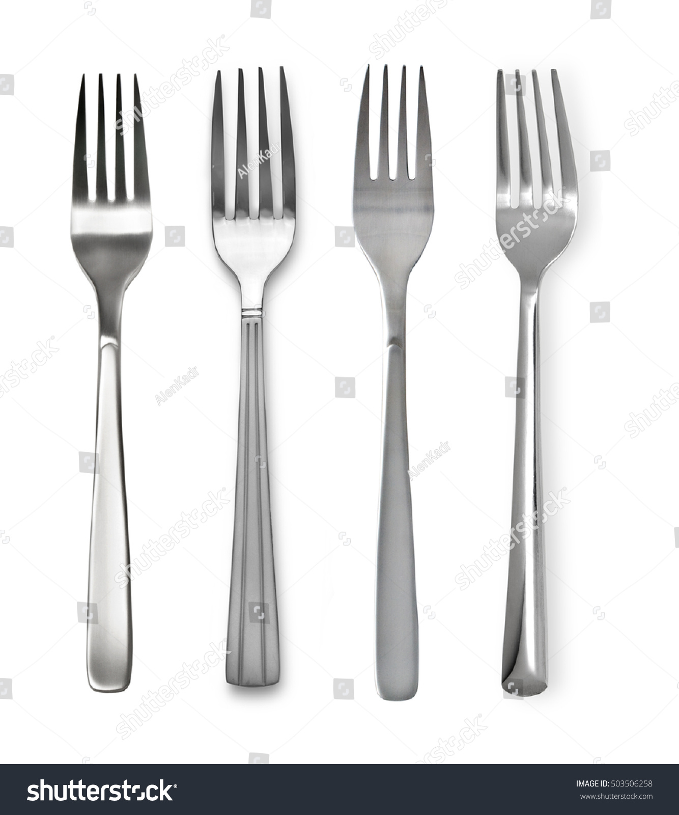 Fork Isolated On White Background Stock Photo 503506258 - Shutterstock