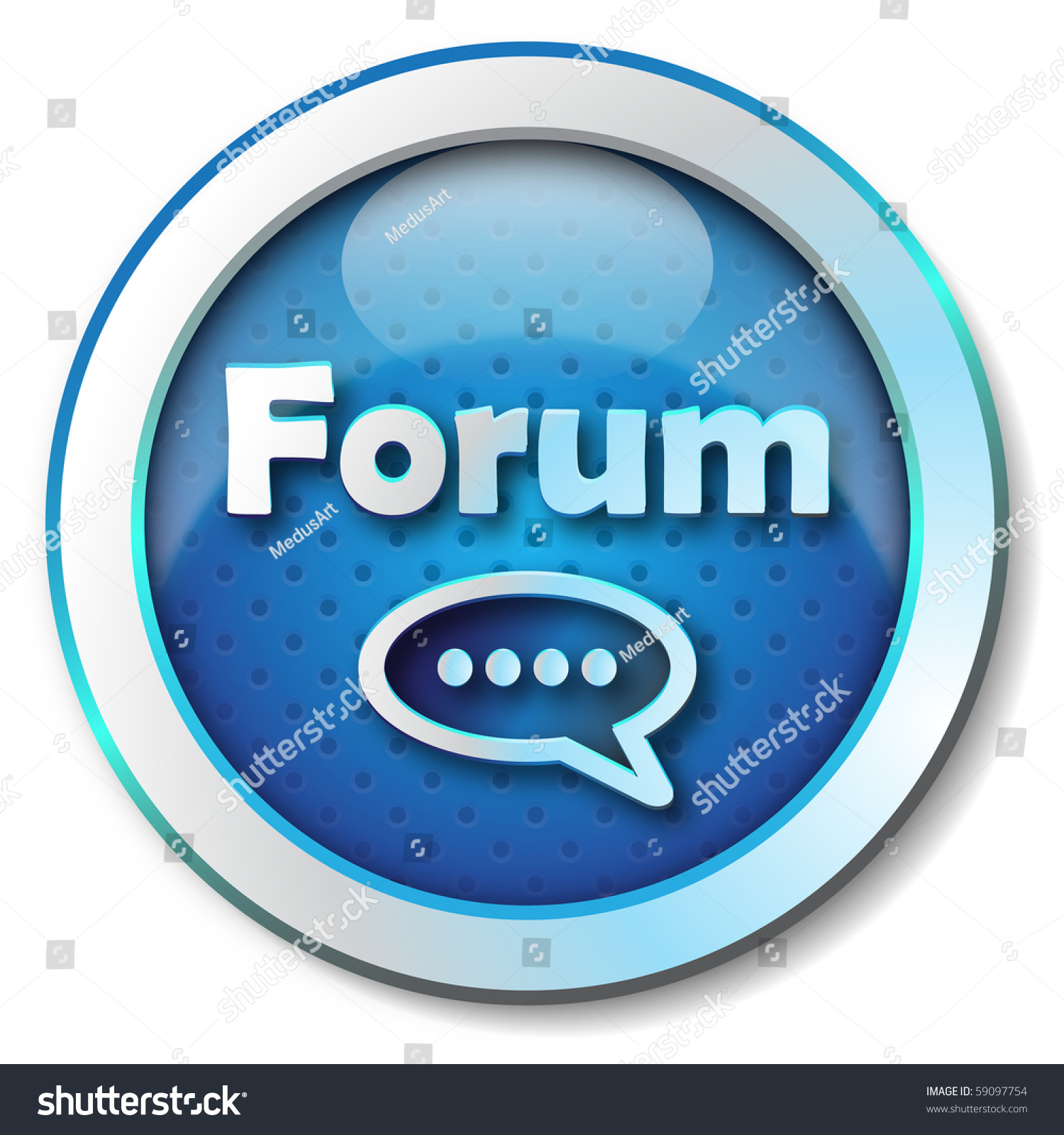 Forum Icon Stock Illustration 59097754 - Shutterstock