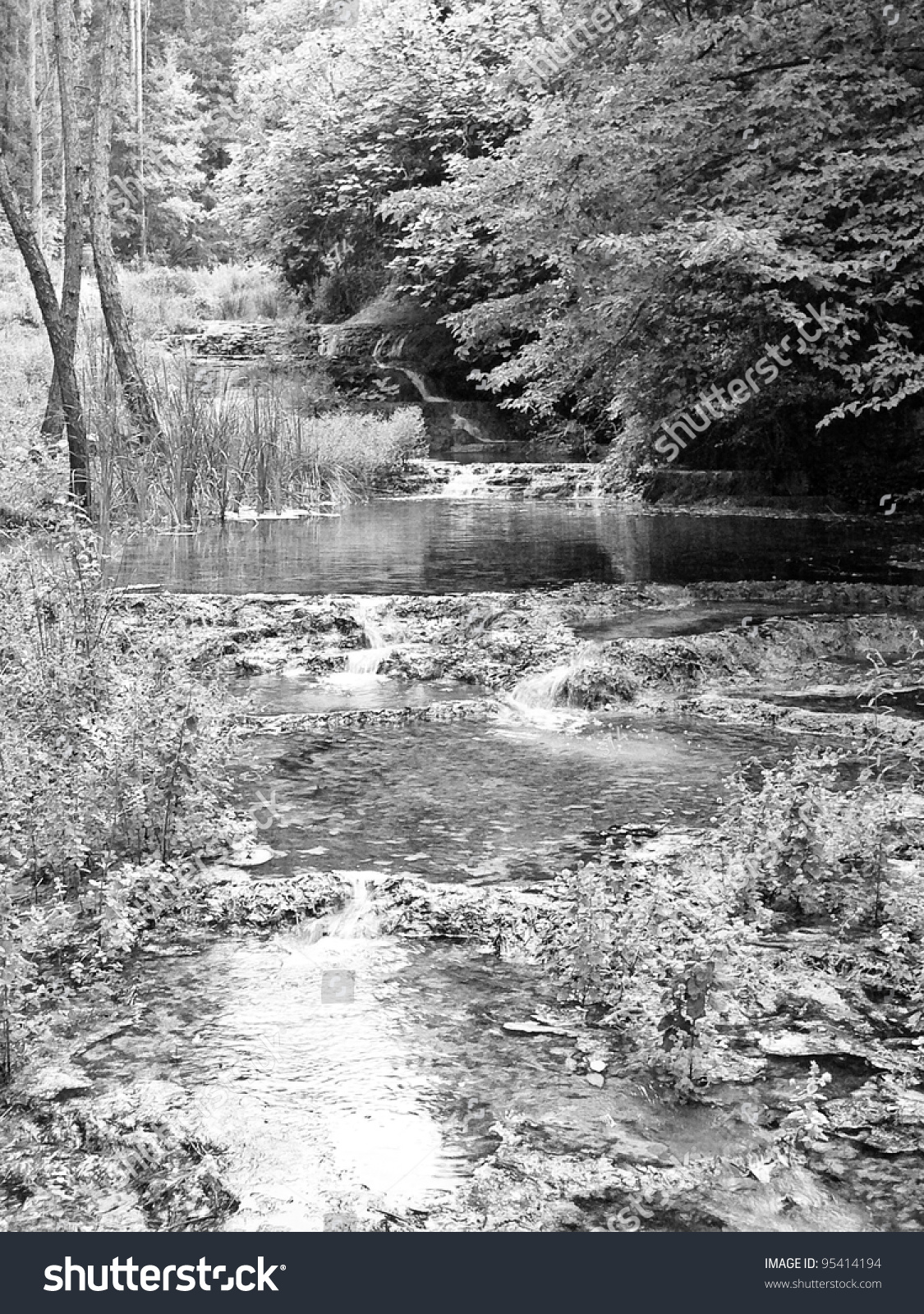 Fosso Bianco Bagni San Filippo Natural Stock Photo 95414194 ... Fosso Bianco Bagni San Filippo Natural Stock Photo 95414194 ...