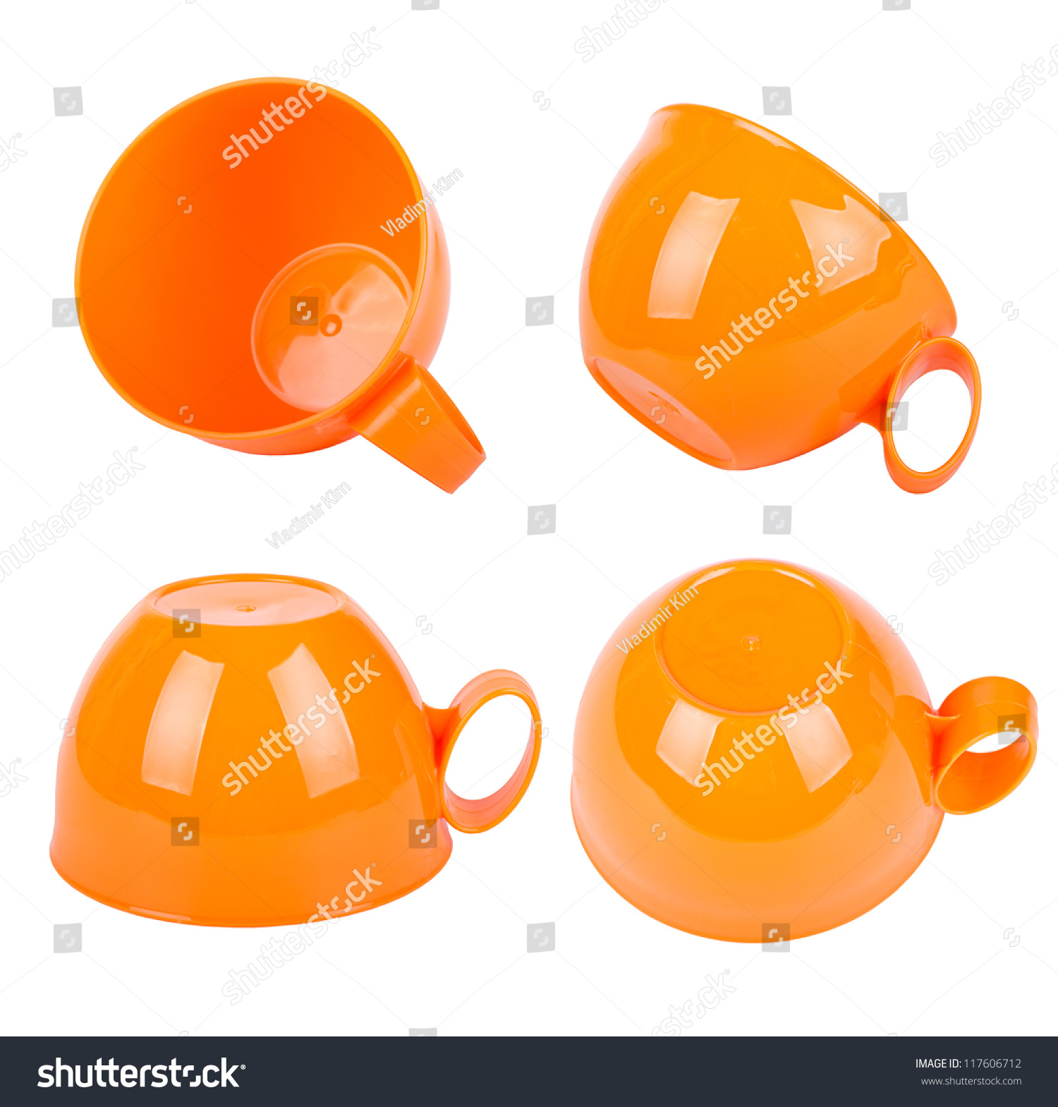 hard plastic tea cups