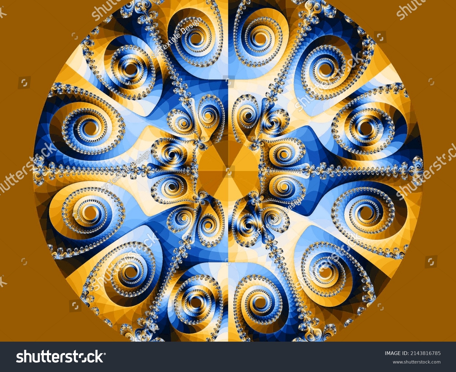 Fractalbeautiful Fractal Flower Butterfly Stained Glass Stock Illustration 2143816785 Shutterstock