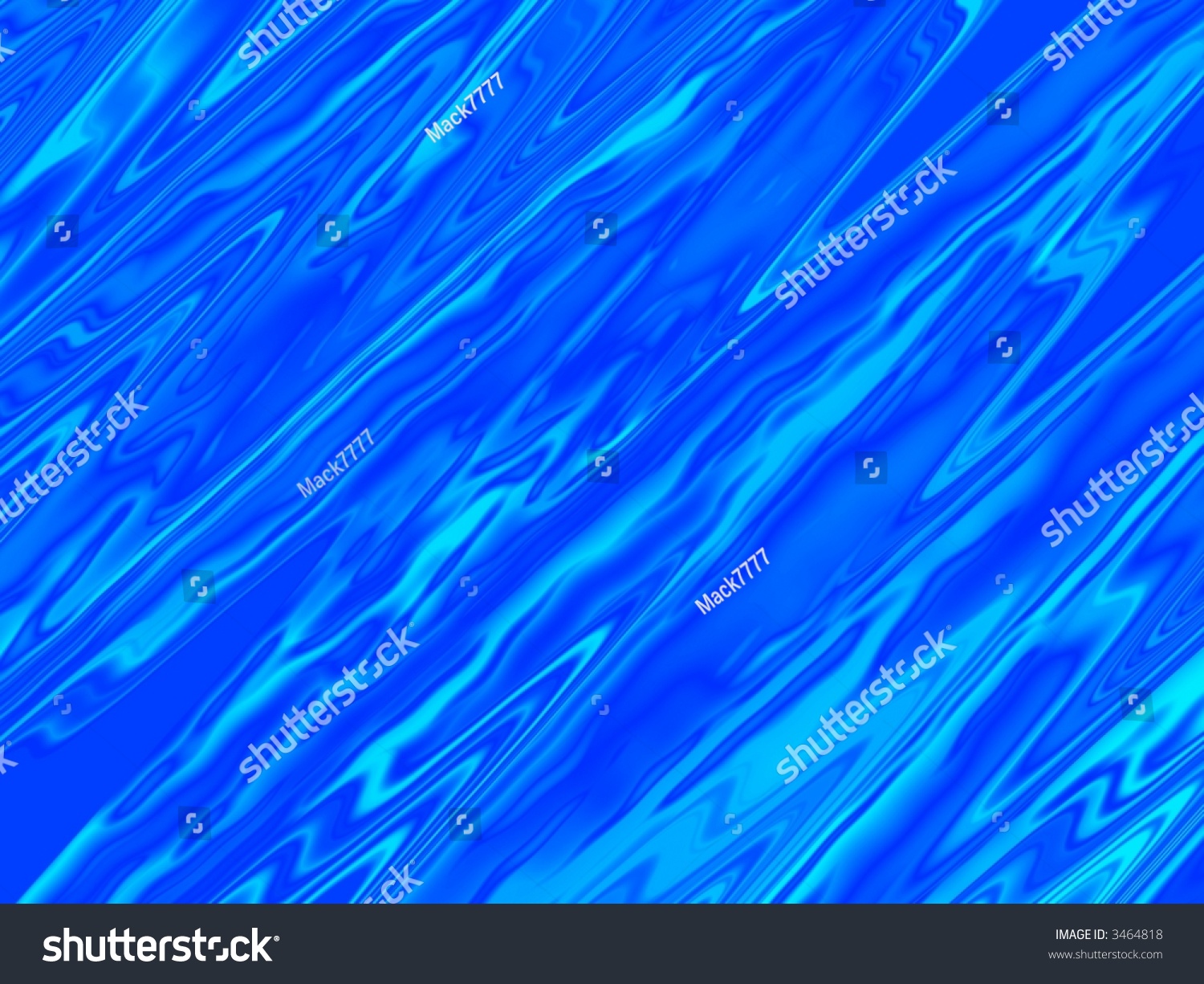 Fractal Image Of A Depiction Of A Fast Flowing Water Or River. Stock ...