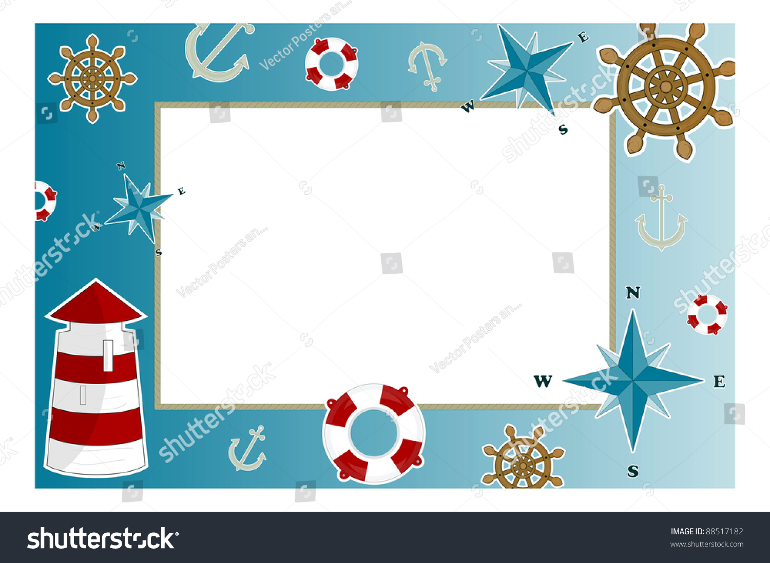 Frame For Photo With Marine Issues - 88517182 : Shutterstock