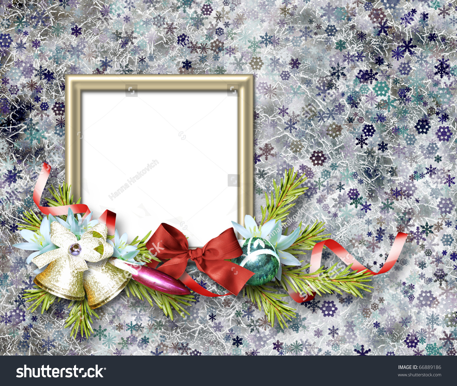 framework invitations congratulation vintage christmas composition