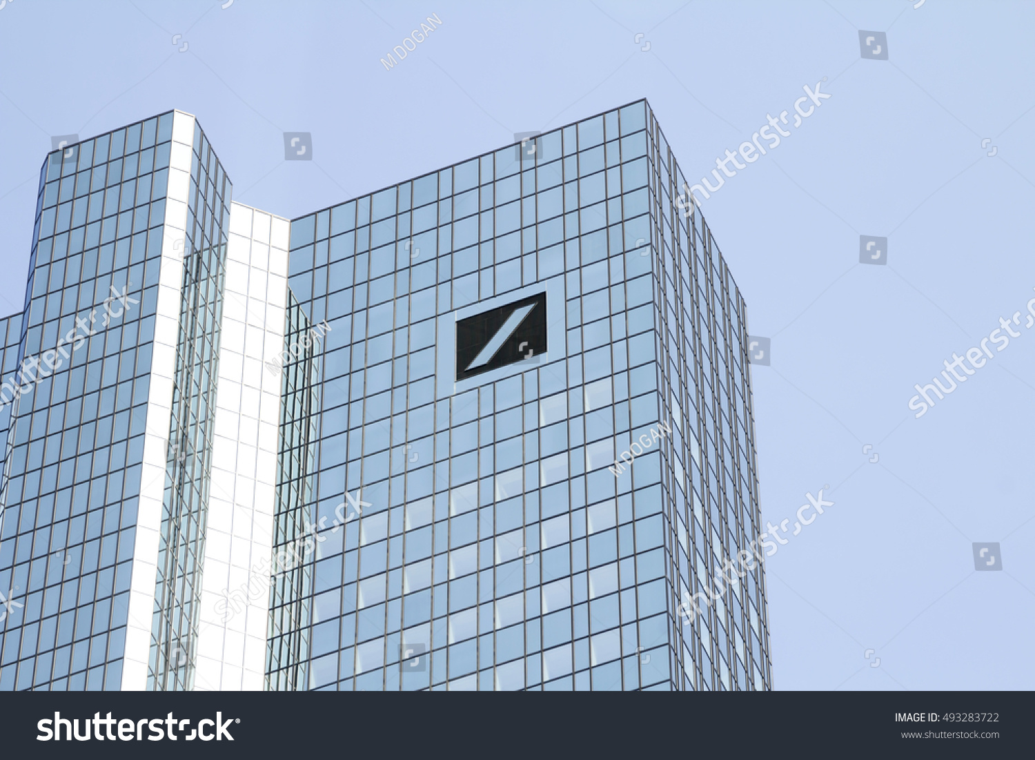 Frankfurtgermany Sep 10 Deutsche Bank Logo Stock Photo Edit Now