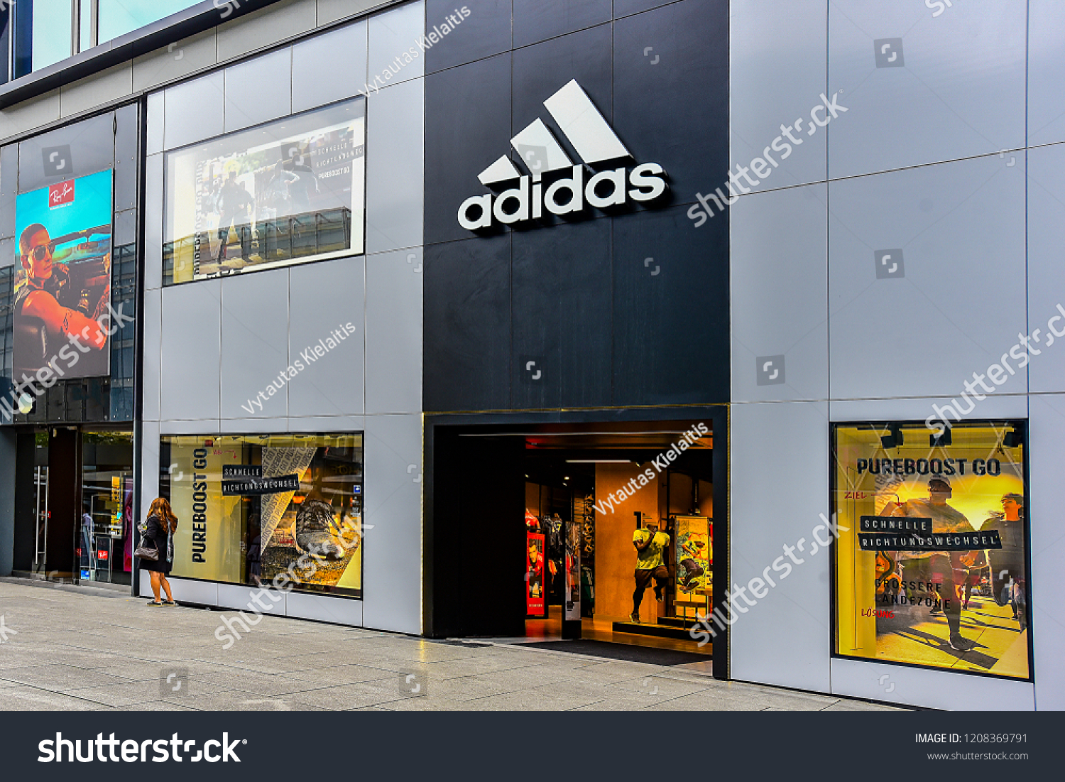 Frankfurtgermanyseptember 0621018adidas Sports Fashion Storeadidas Ag Stock  Photo (Edit Now) 1208369791