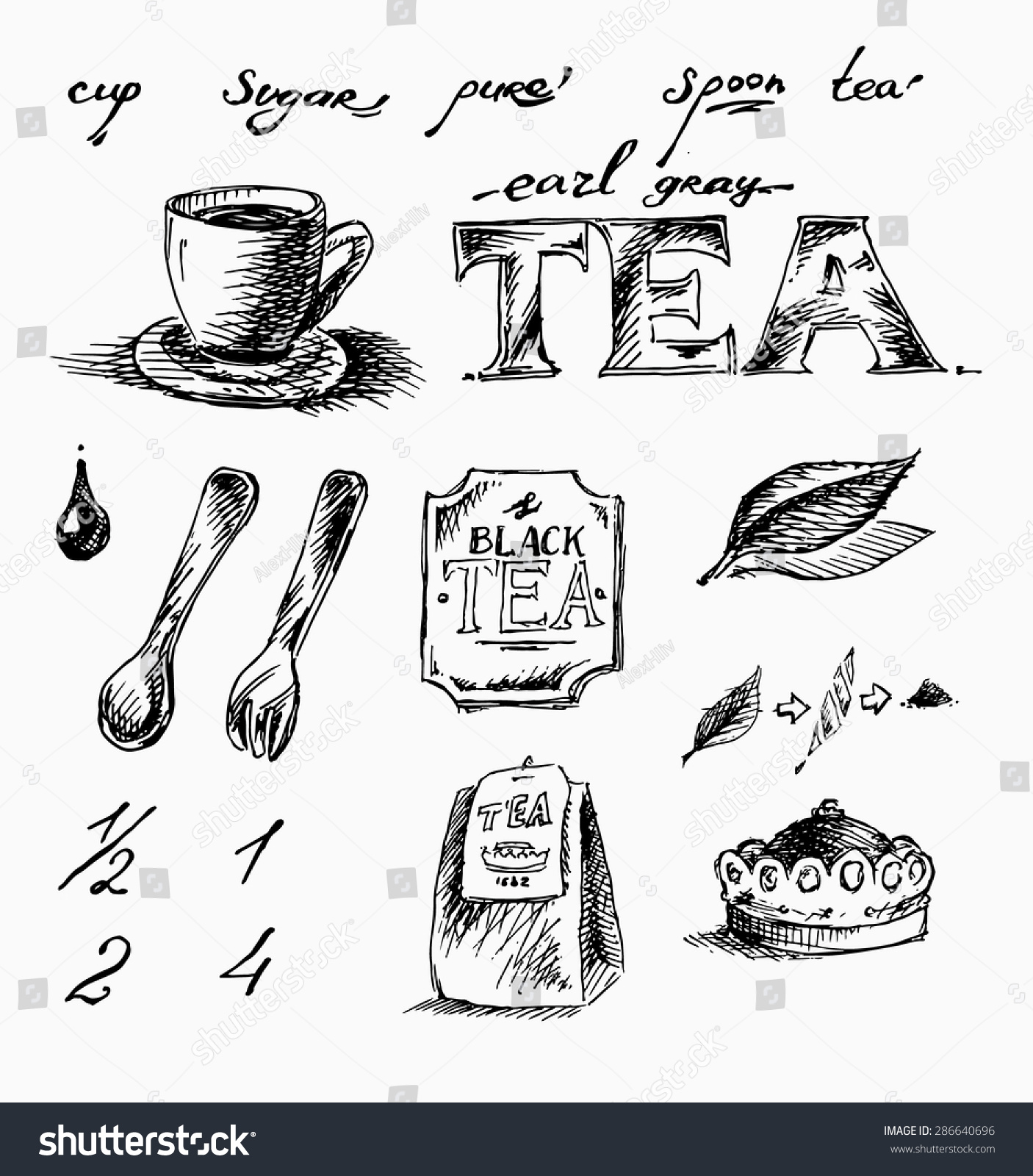 Free Hand Draw Tea Set Cup Stock Illustration 286640696 - Shutterstock Free Hand Draw Tea Set Cup Stock Illustration 286640696 - Shutterstock
