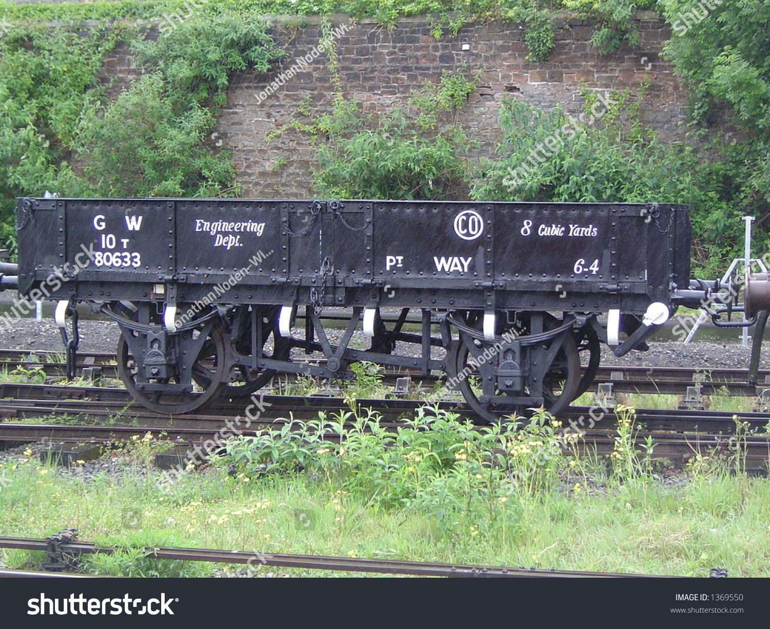 Freight Carriage Stock Photo 1369550 : Shutterstock