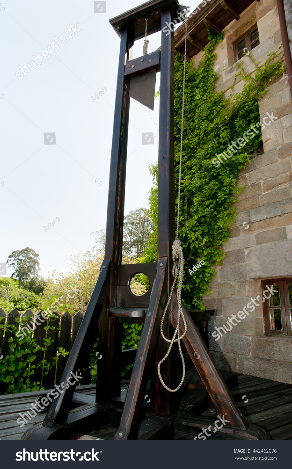 French Guillotine Stock Photo 442462096 : Shutterstock