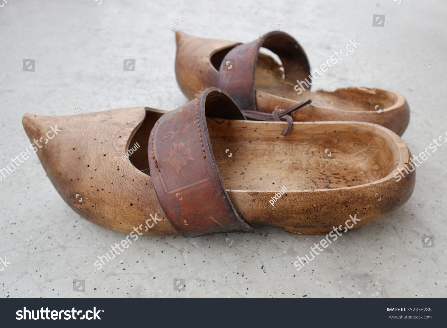 french wooden shoes