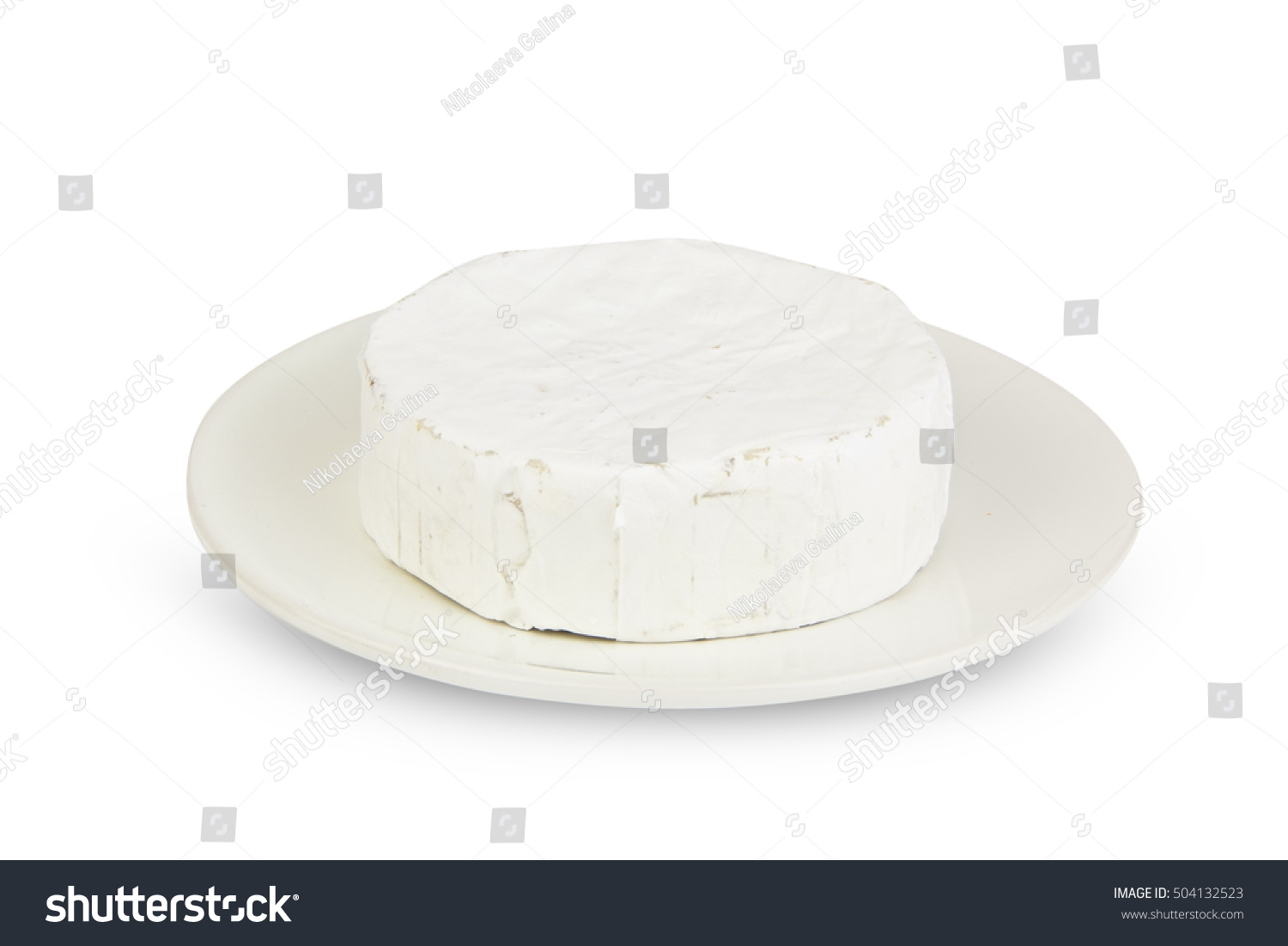 Fresh Brie Cheese White Mold On Stock Photo (Edit Now) 504132523