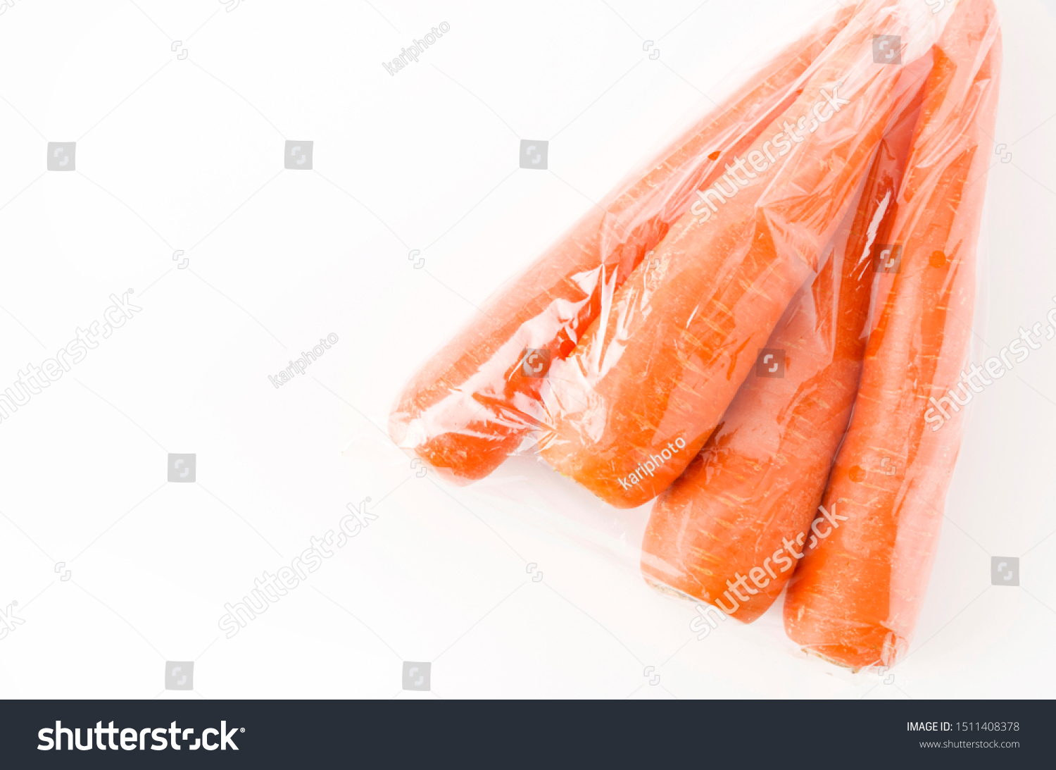 Download Fresh Carrot Plastic Bag On White Stock Photo Edit Now 1511408378 Yellowimages Mockups